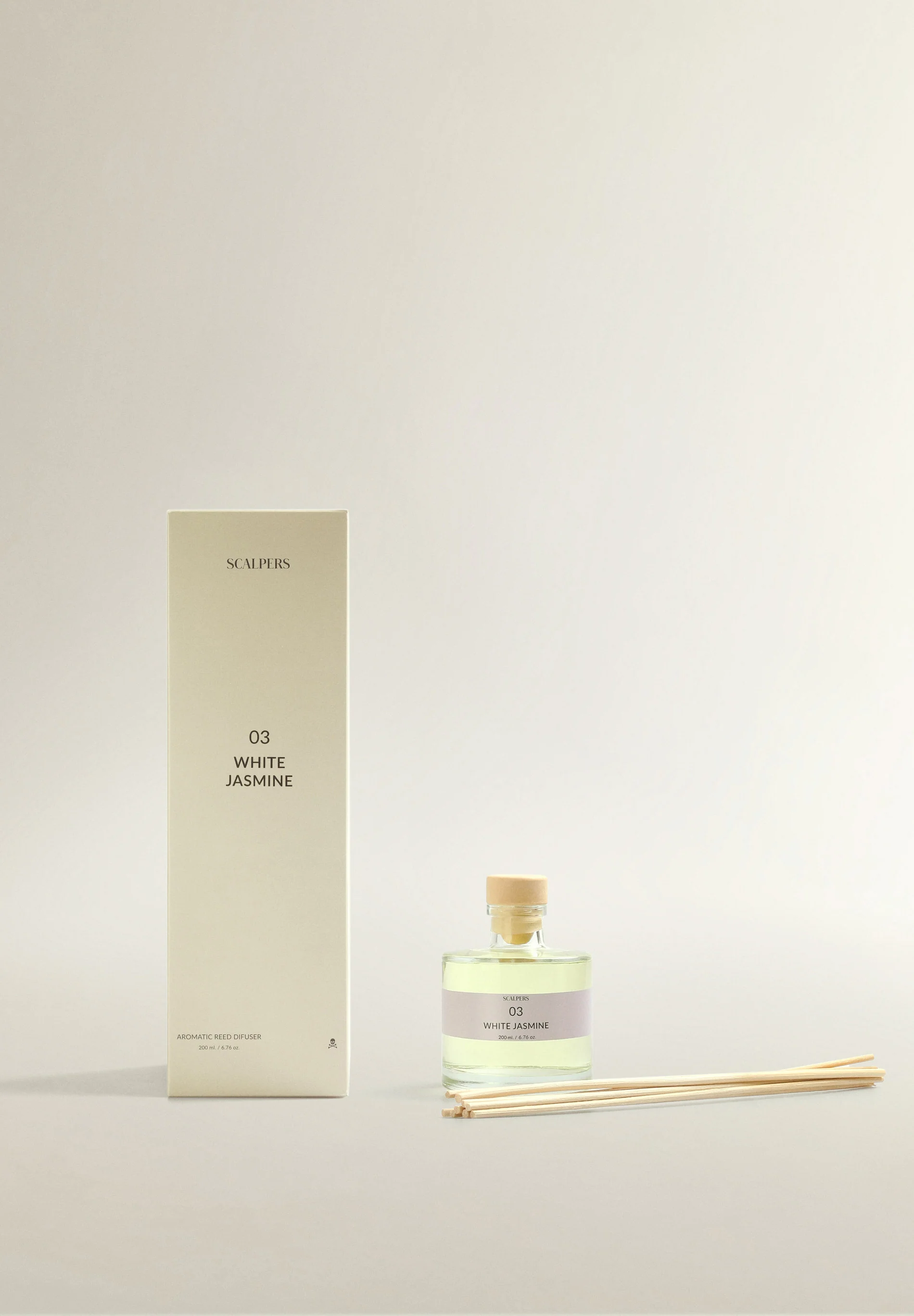 DIFUSOR MIKADO 03 200ML WHITE JASMINE