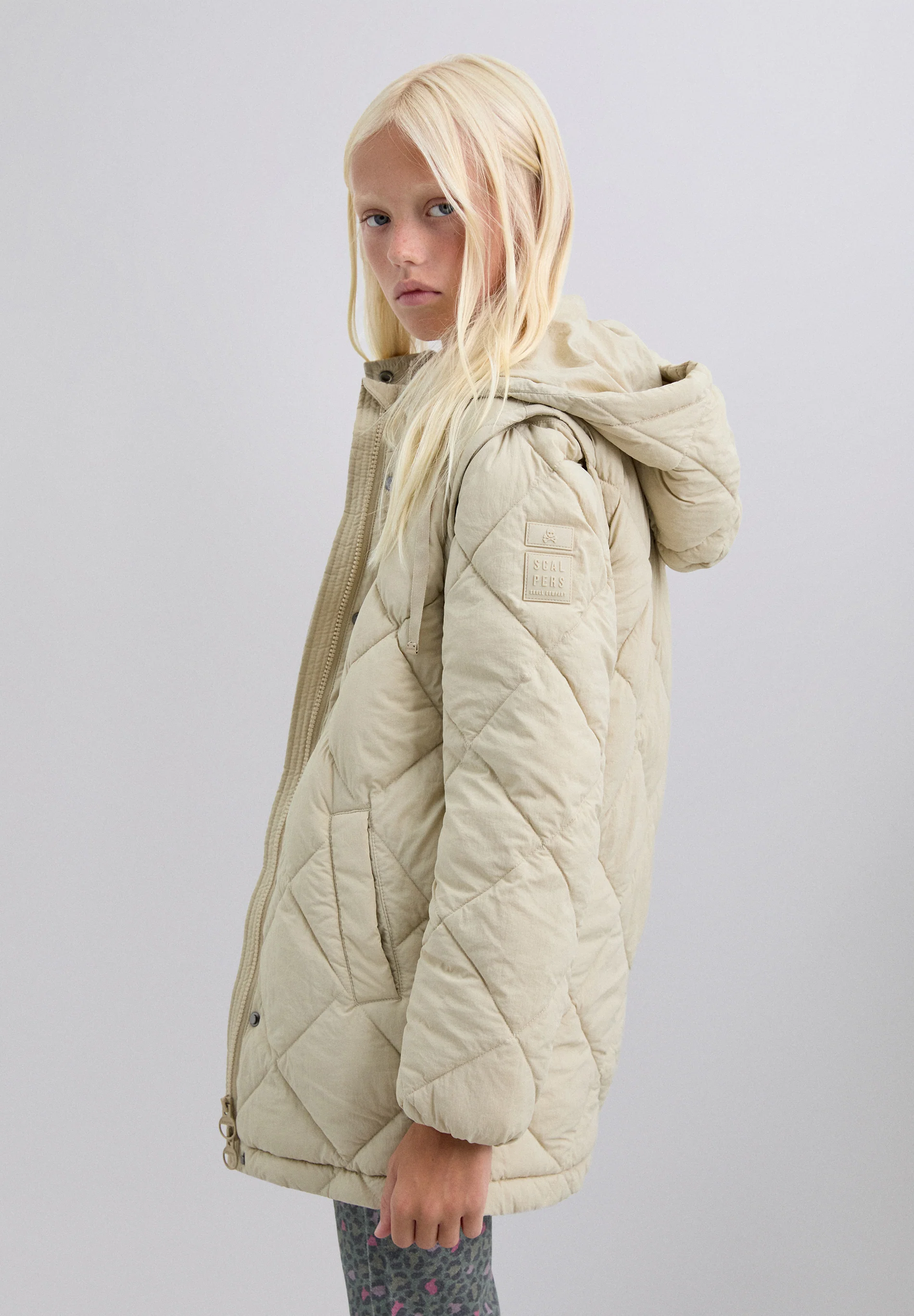 ABRIGO ACOLCHADO DESMONTABLE