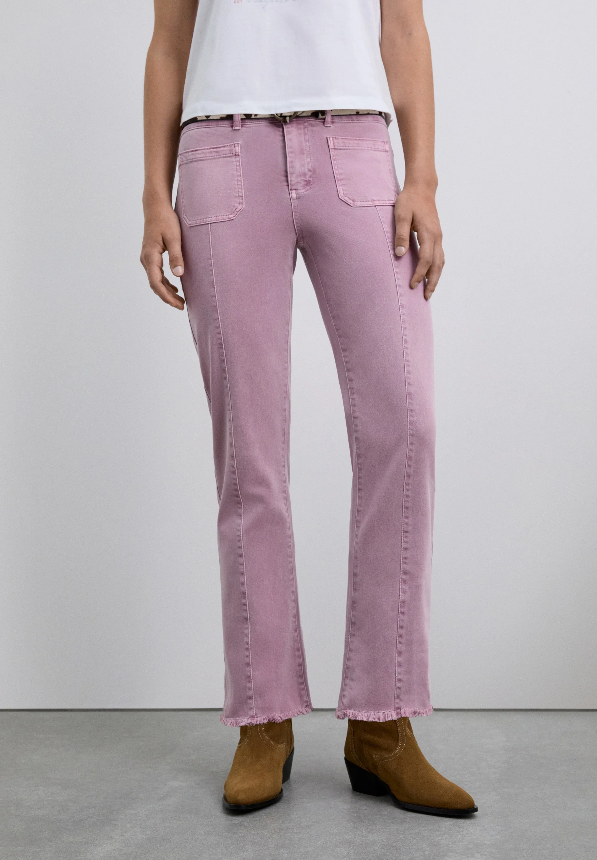 PANTALÓN FLARE FLECOS