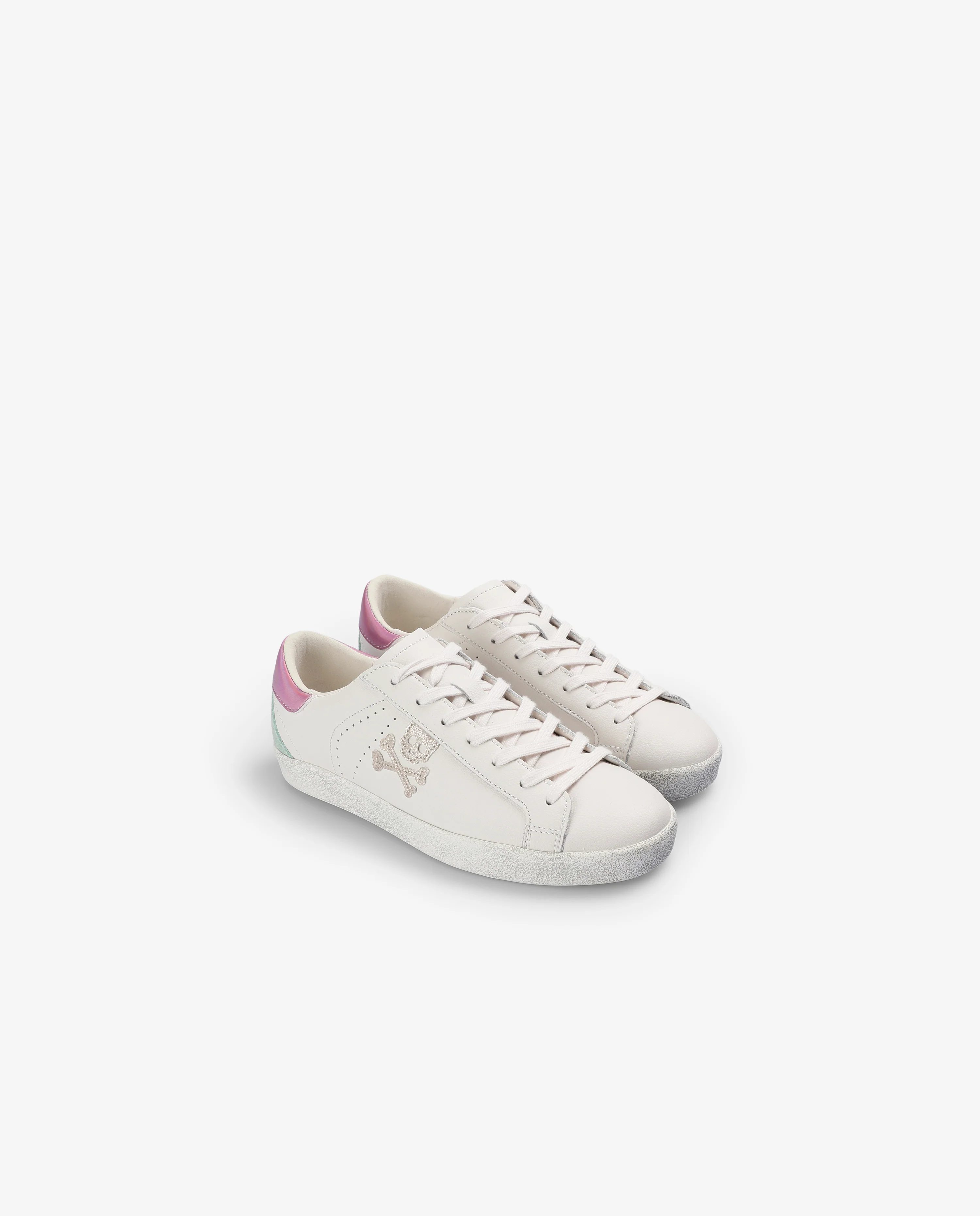 SNEAKERS PIEL CONTRASTE