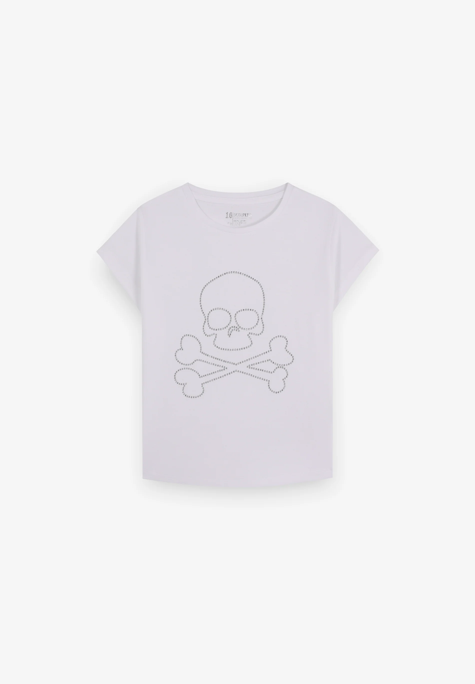 SCSHINNYSKULLTEE GIRLS