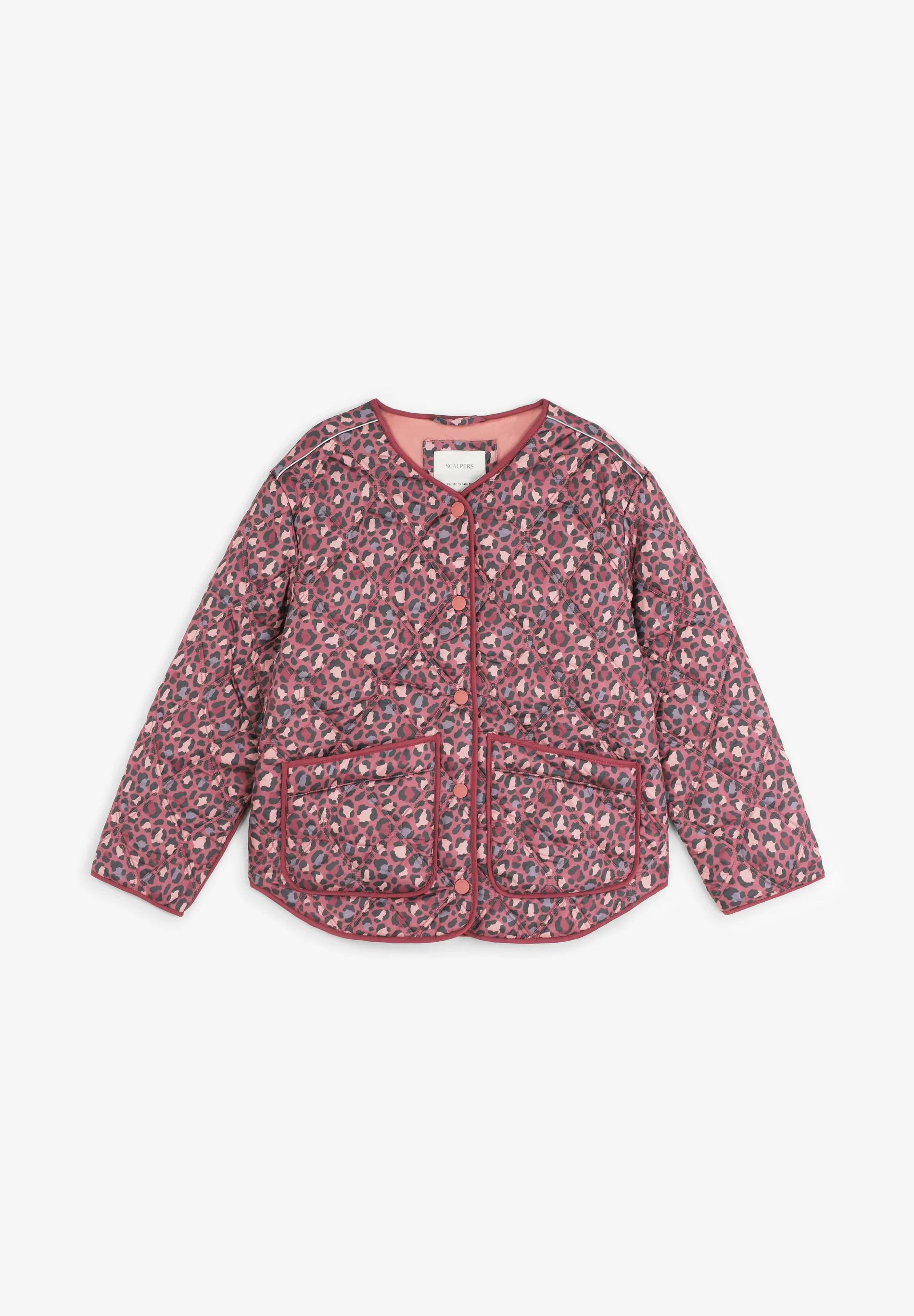 CHAQUETA ACOLCHADA ANIMAL PRINT