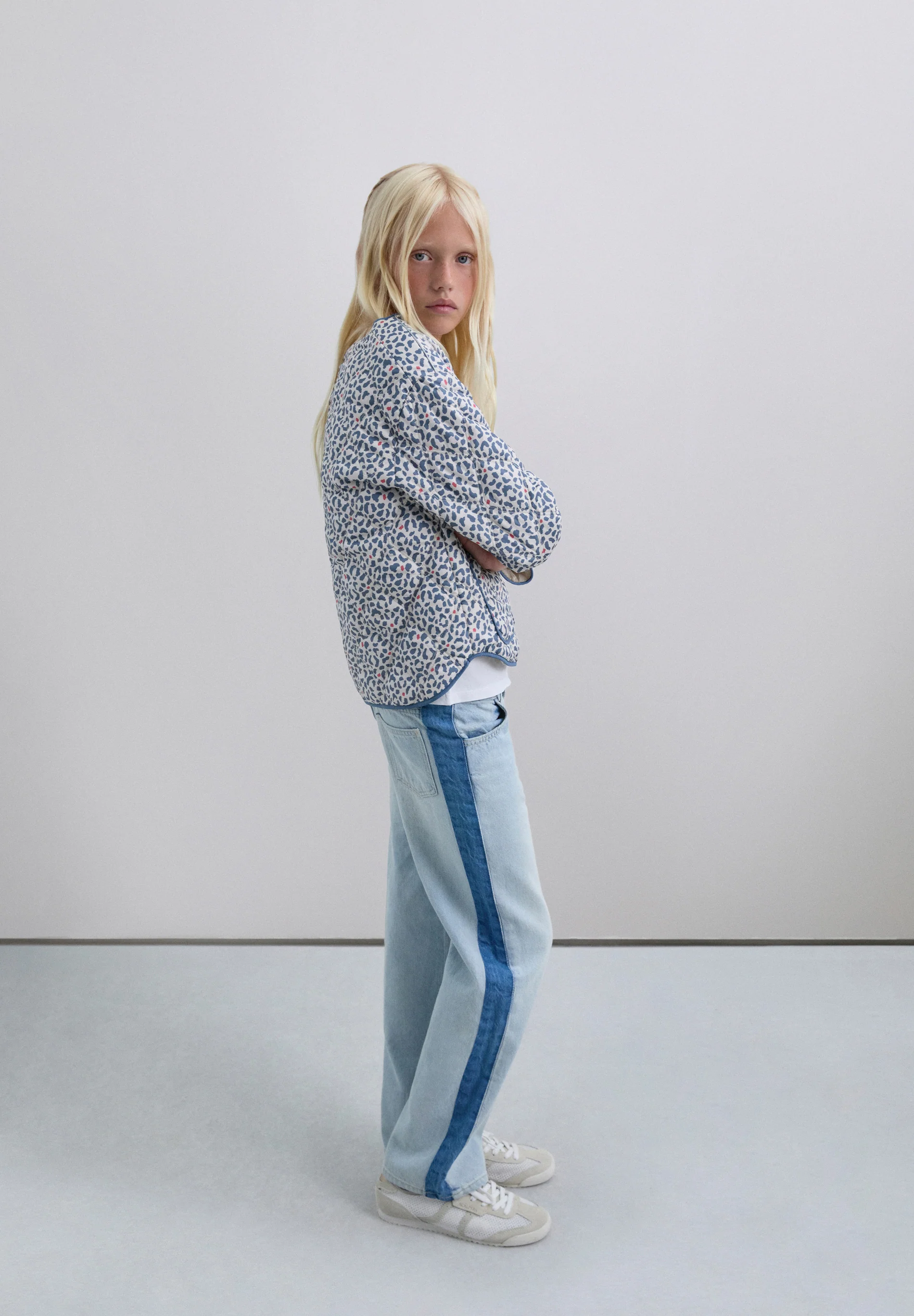 CHAQUETA ACOLCHADA ANIMAL PRINT