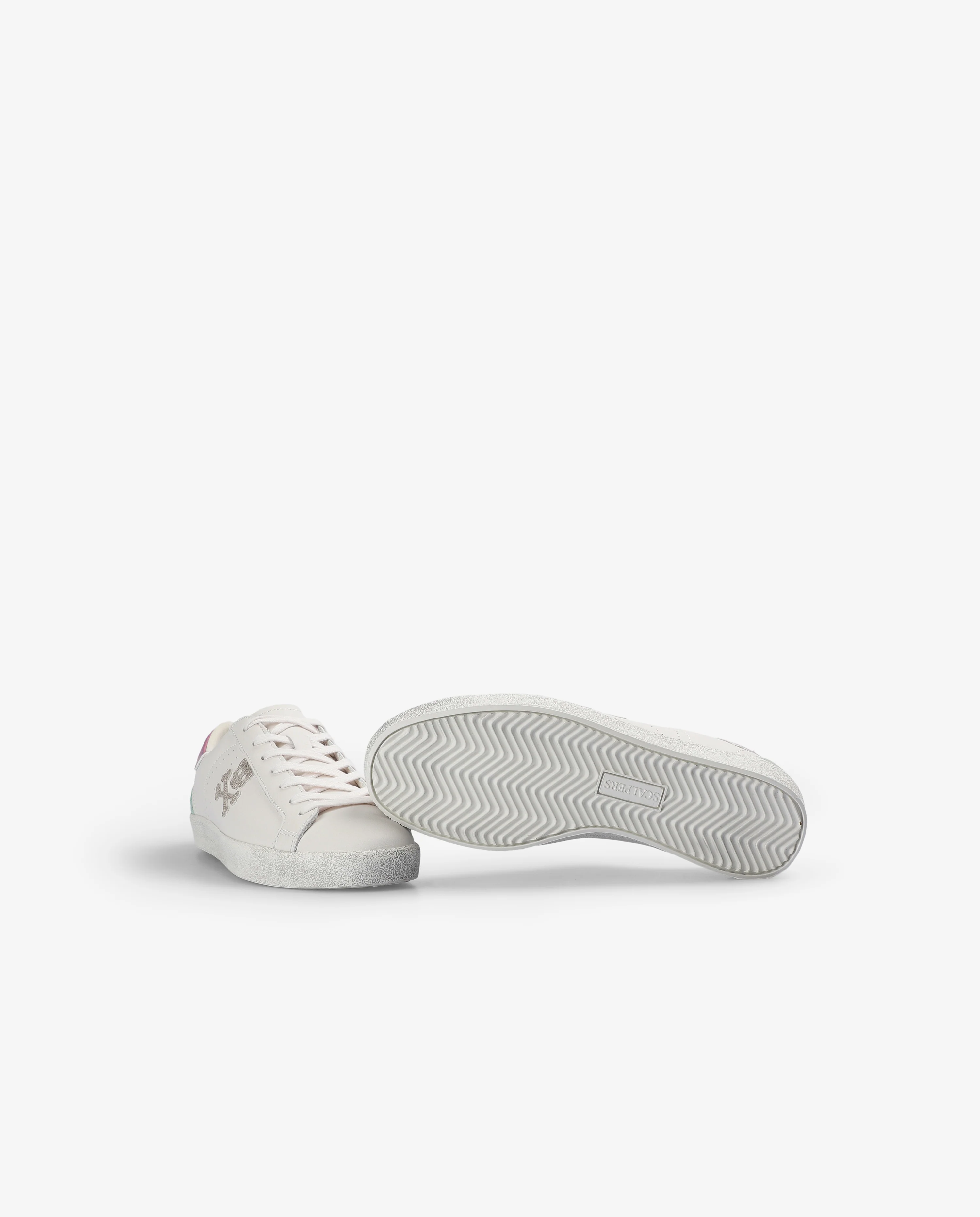 SNEAKERS PIEL CONTRASTE