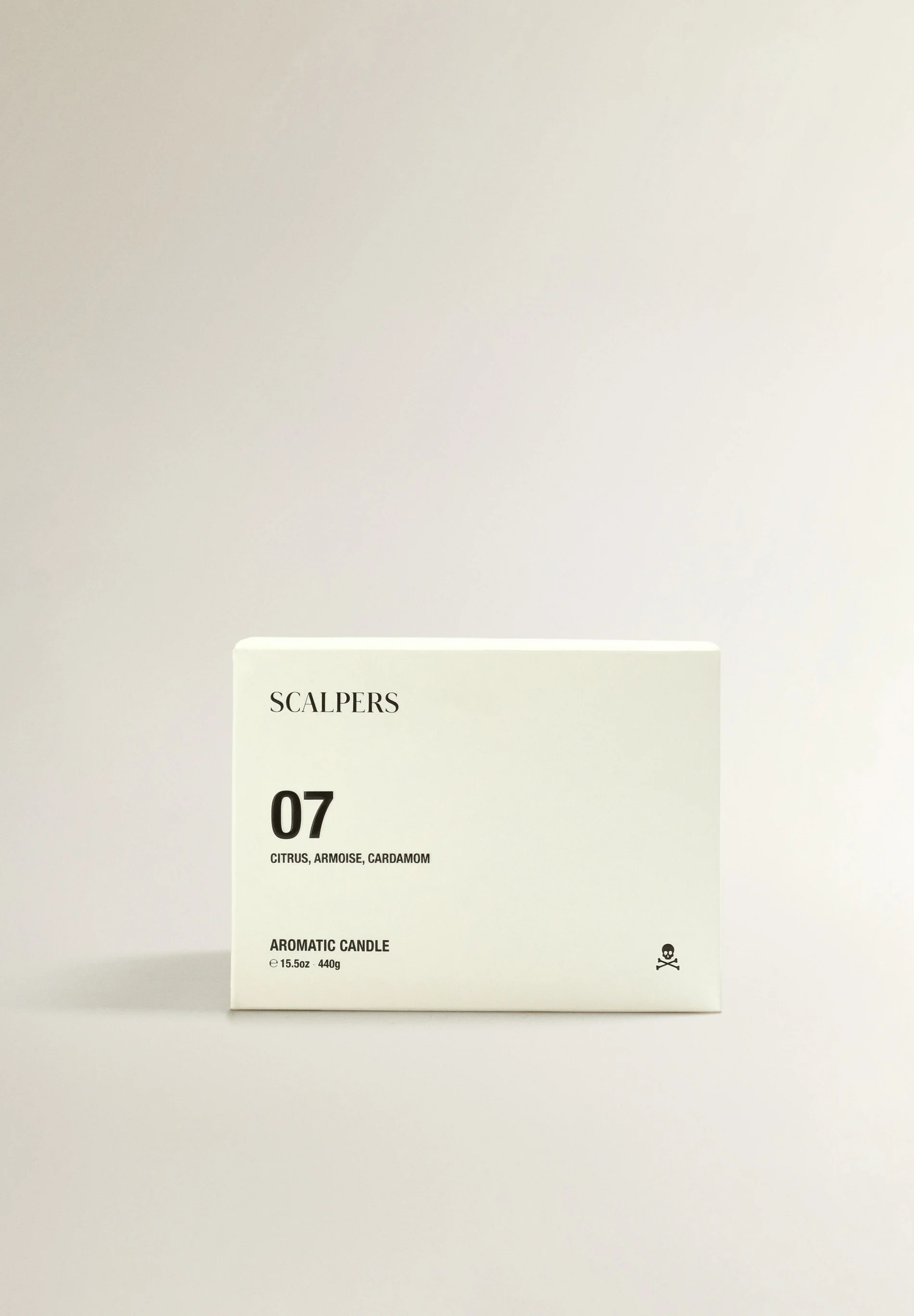 VELA AROMÁTICA 07 440 GR CITRUIS, ARMOISE, CARDAMOM