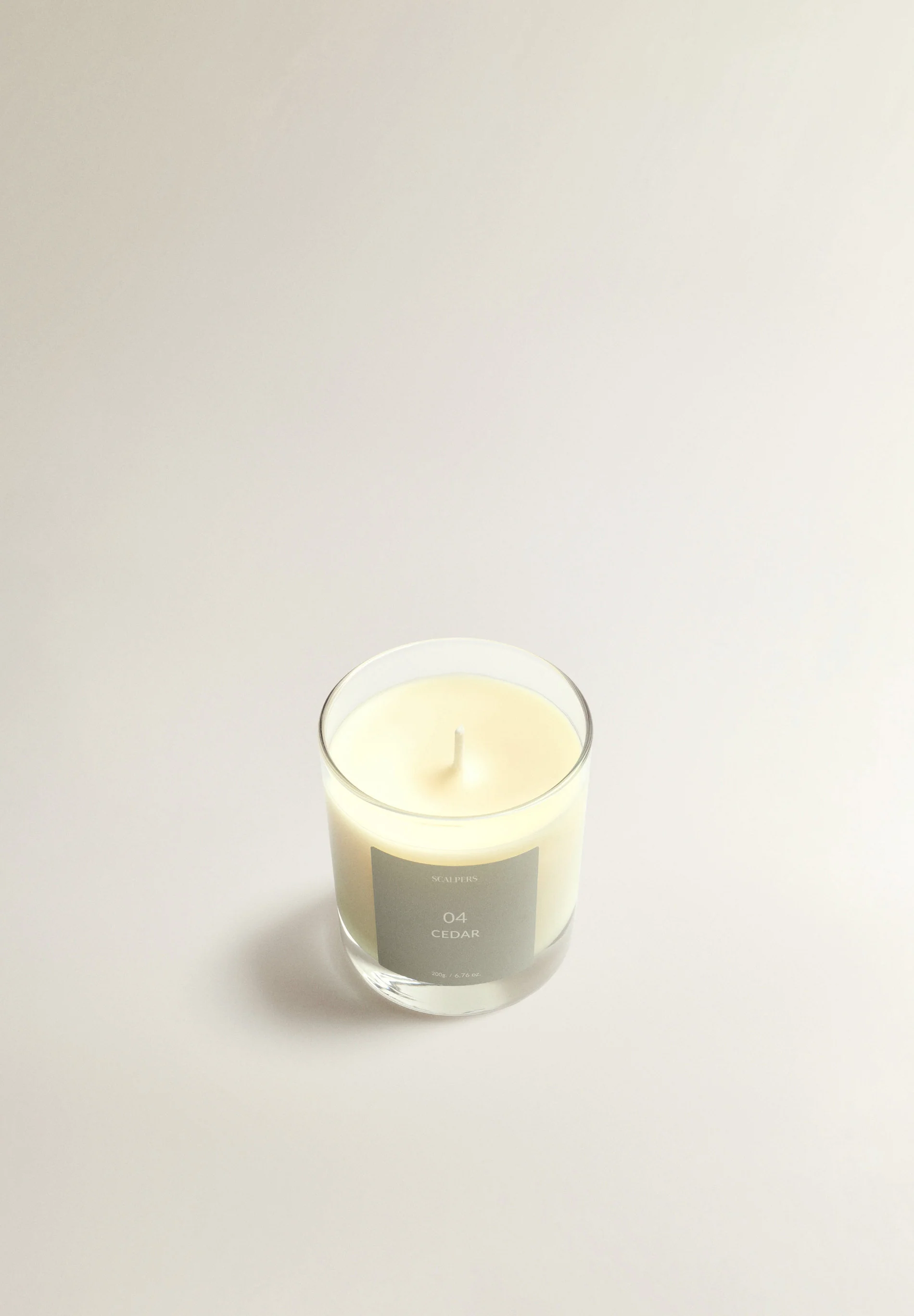 VELA AROMÁTICA 04 200 GR CEDAR