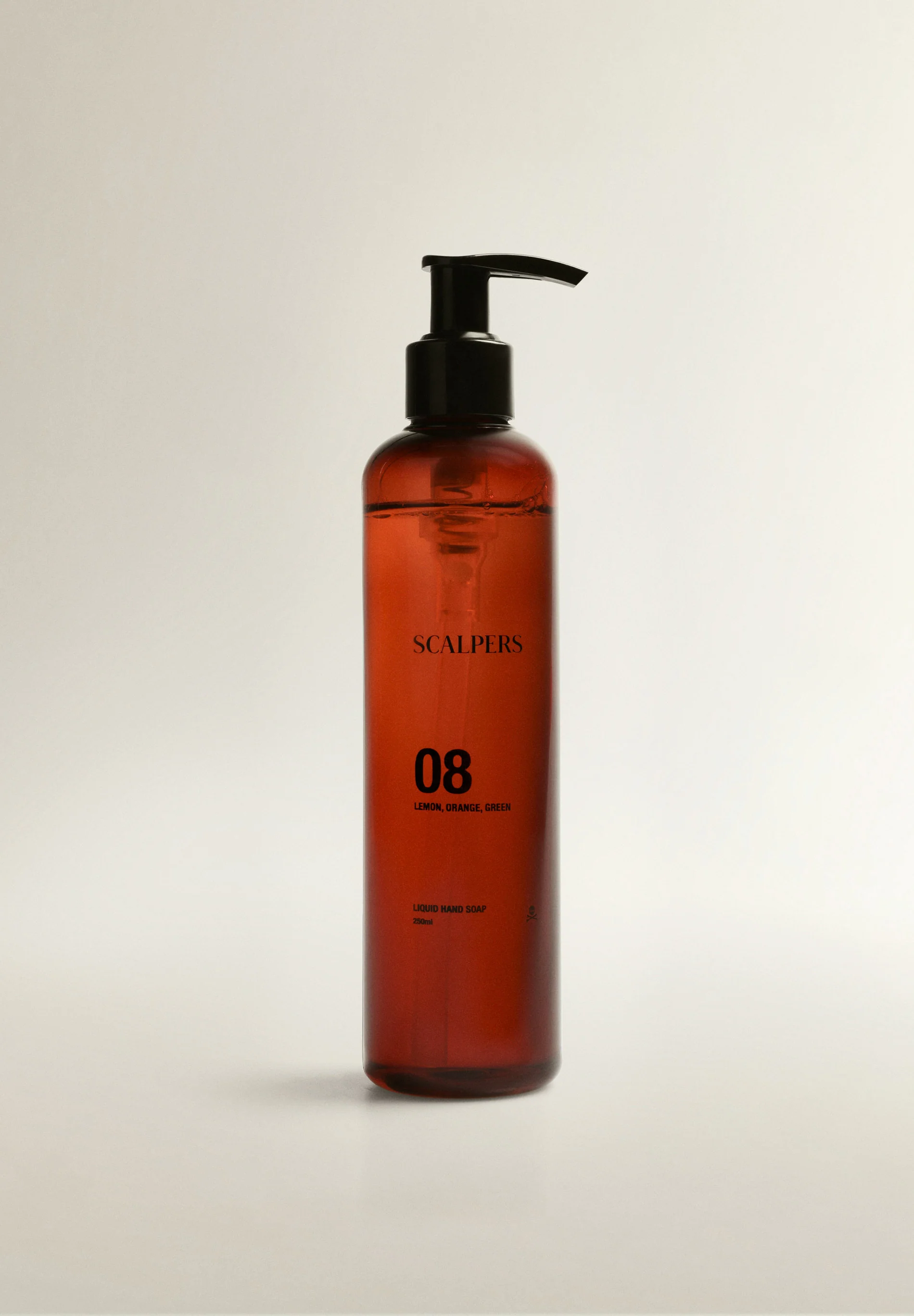 JABÓN LÍQUIDO 08 250 ML LEMON, ORANGE, GREEN