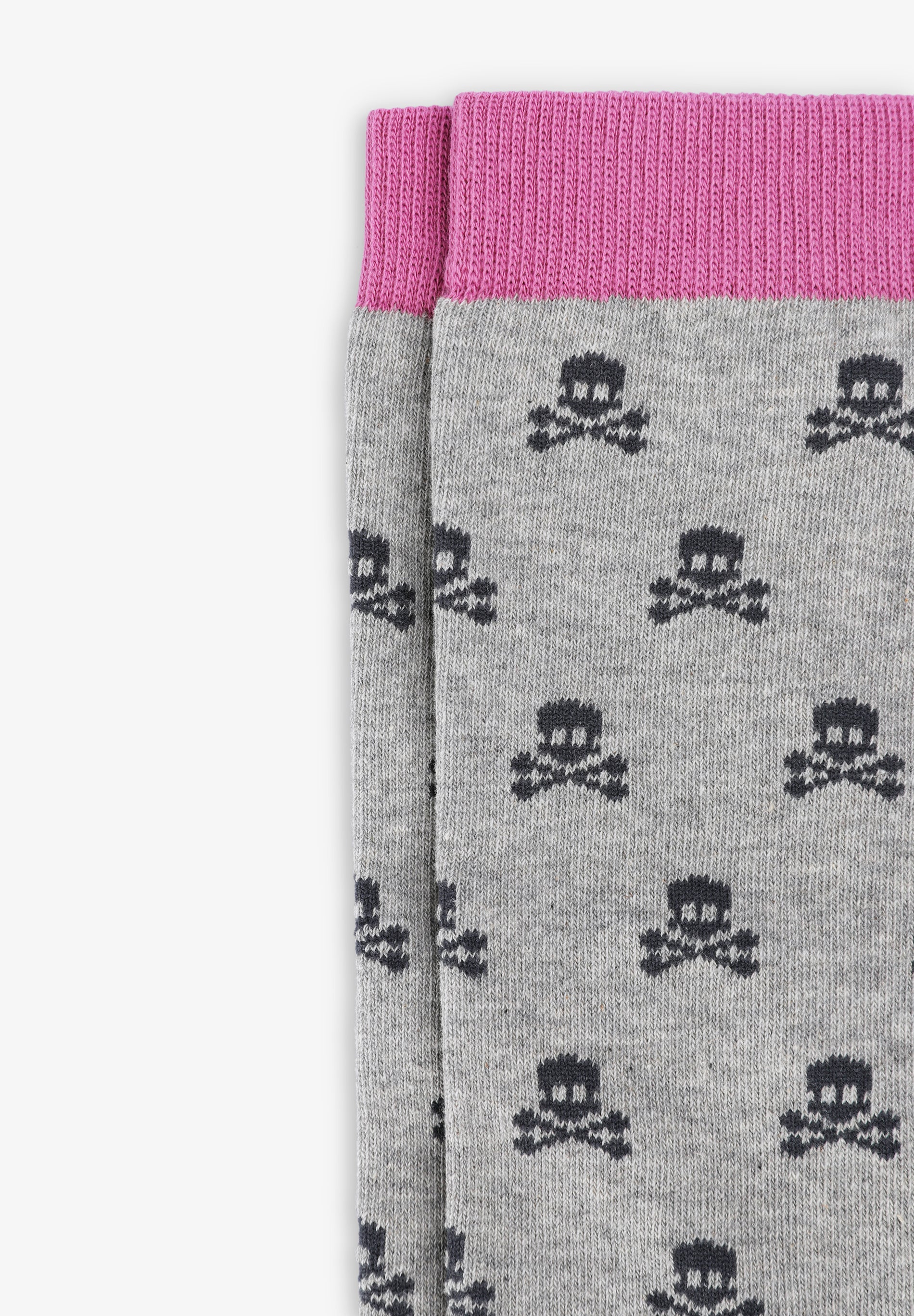CALCETINES ESTAMPADO CALAVERA