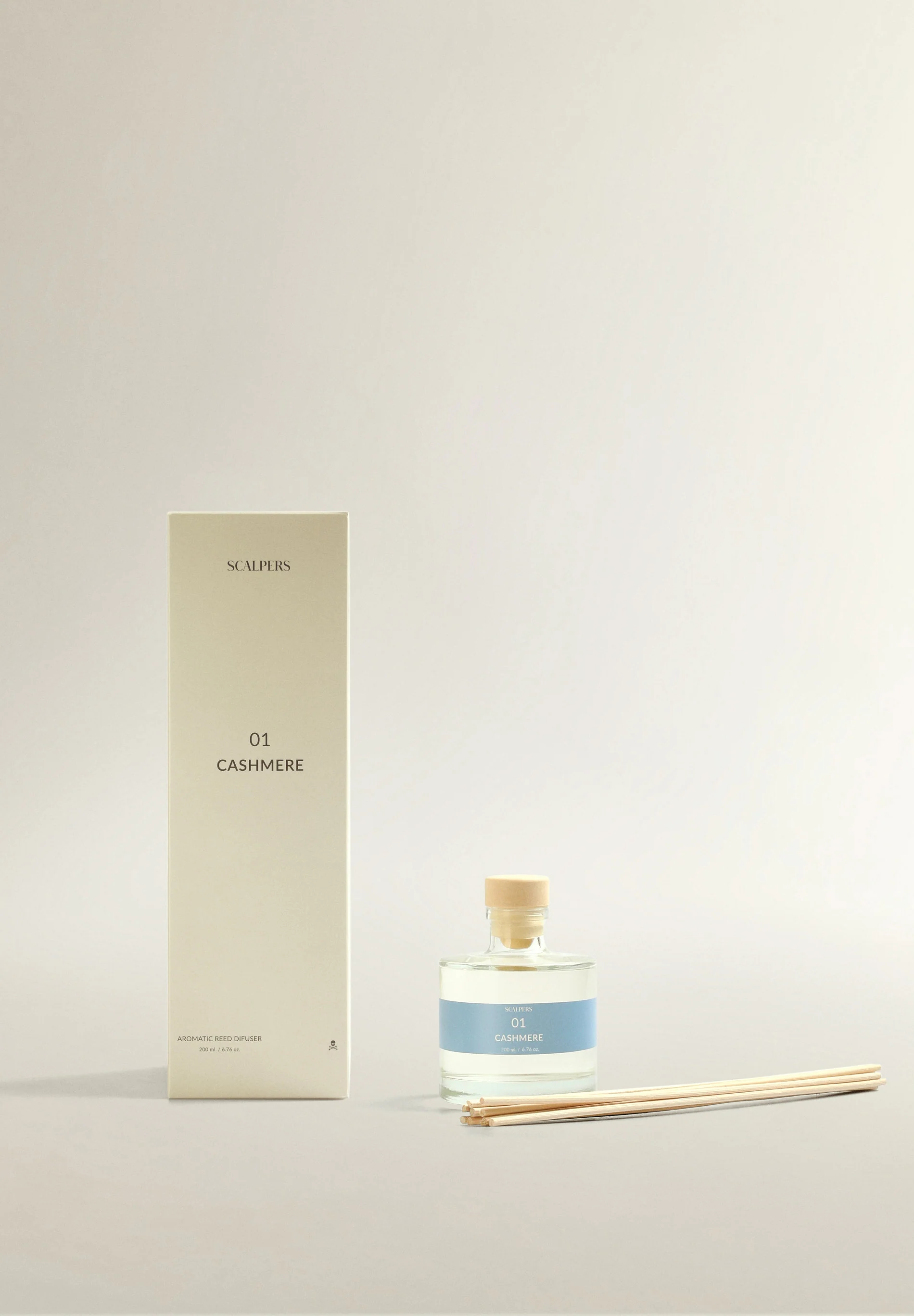 DIFUSOR MIKADO 01 200ML CASHMERE