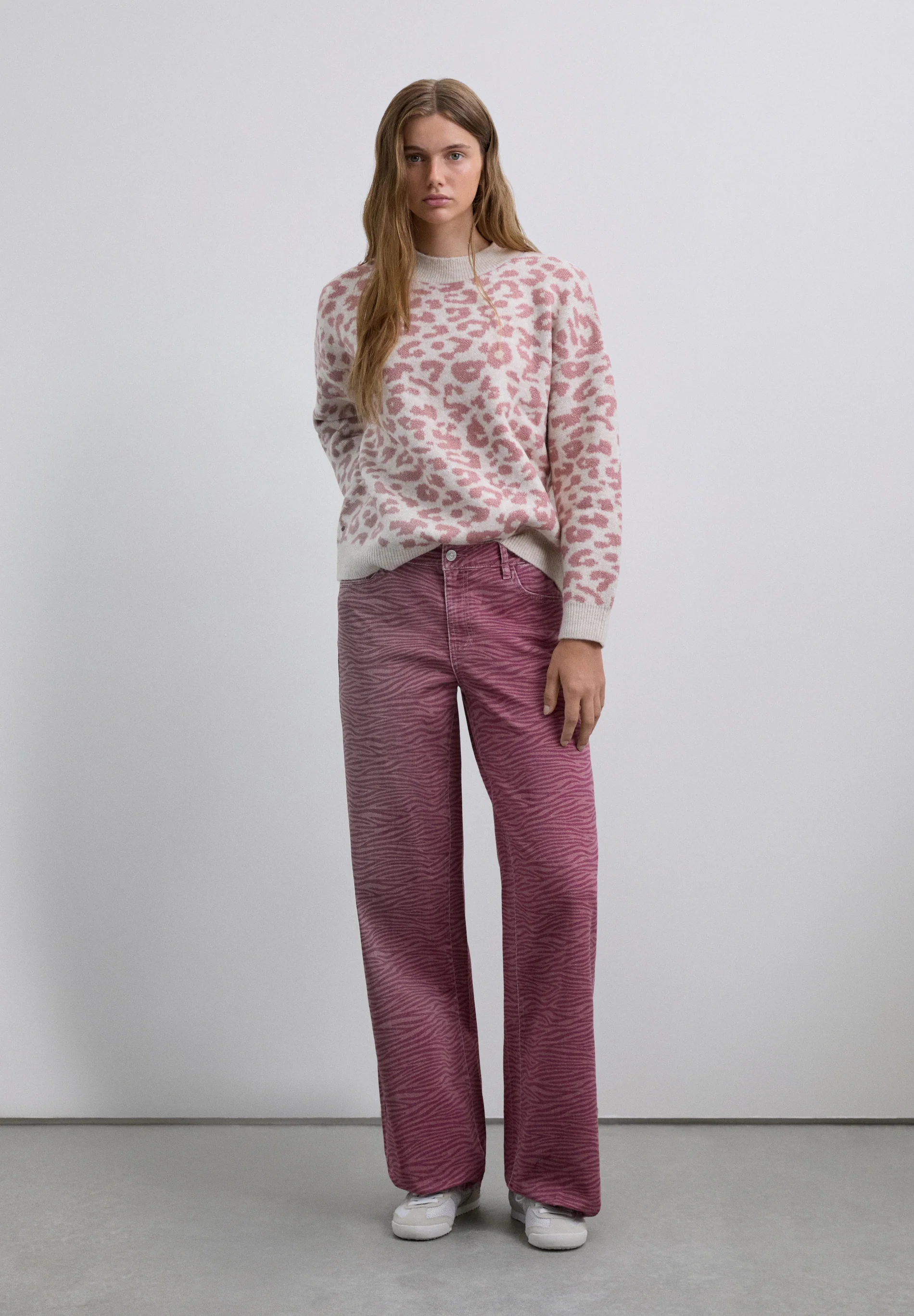 JERSEY PUNTO ANIMAL PRINT