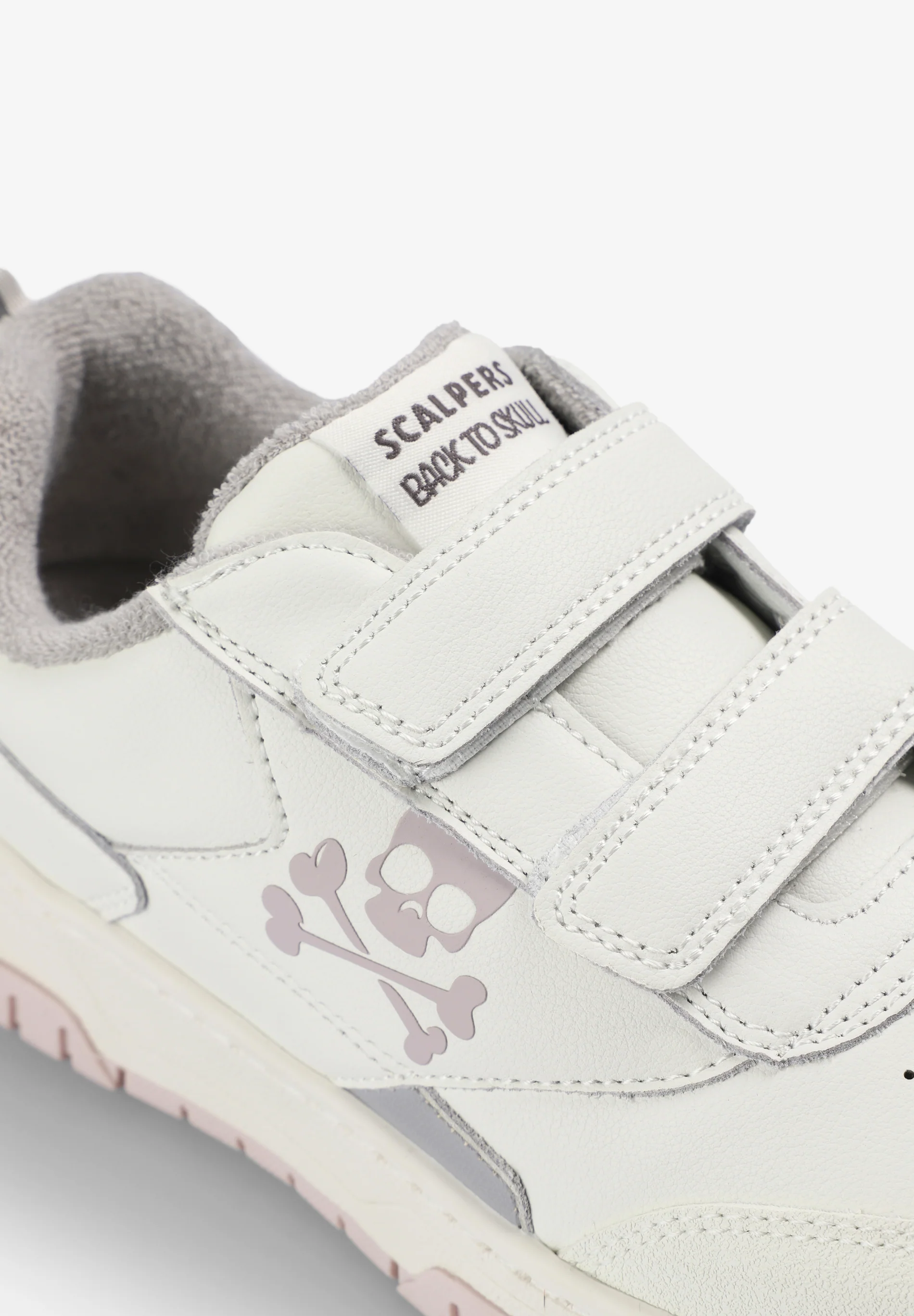SNEAKERS CALAVERA VELCRO