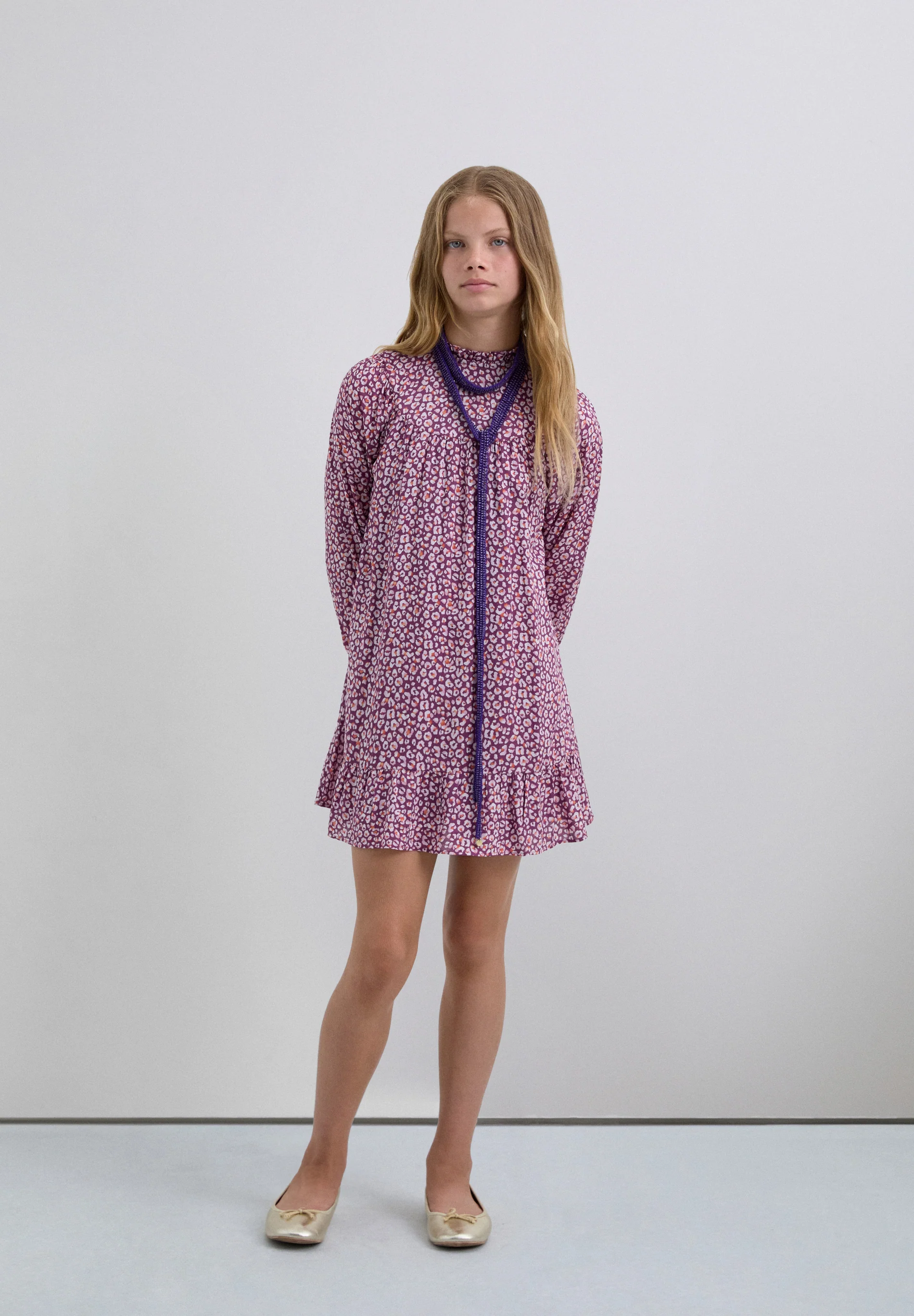 VESTIDO MINI ANIMAL PRINT