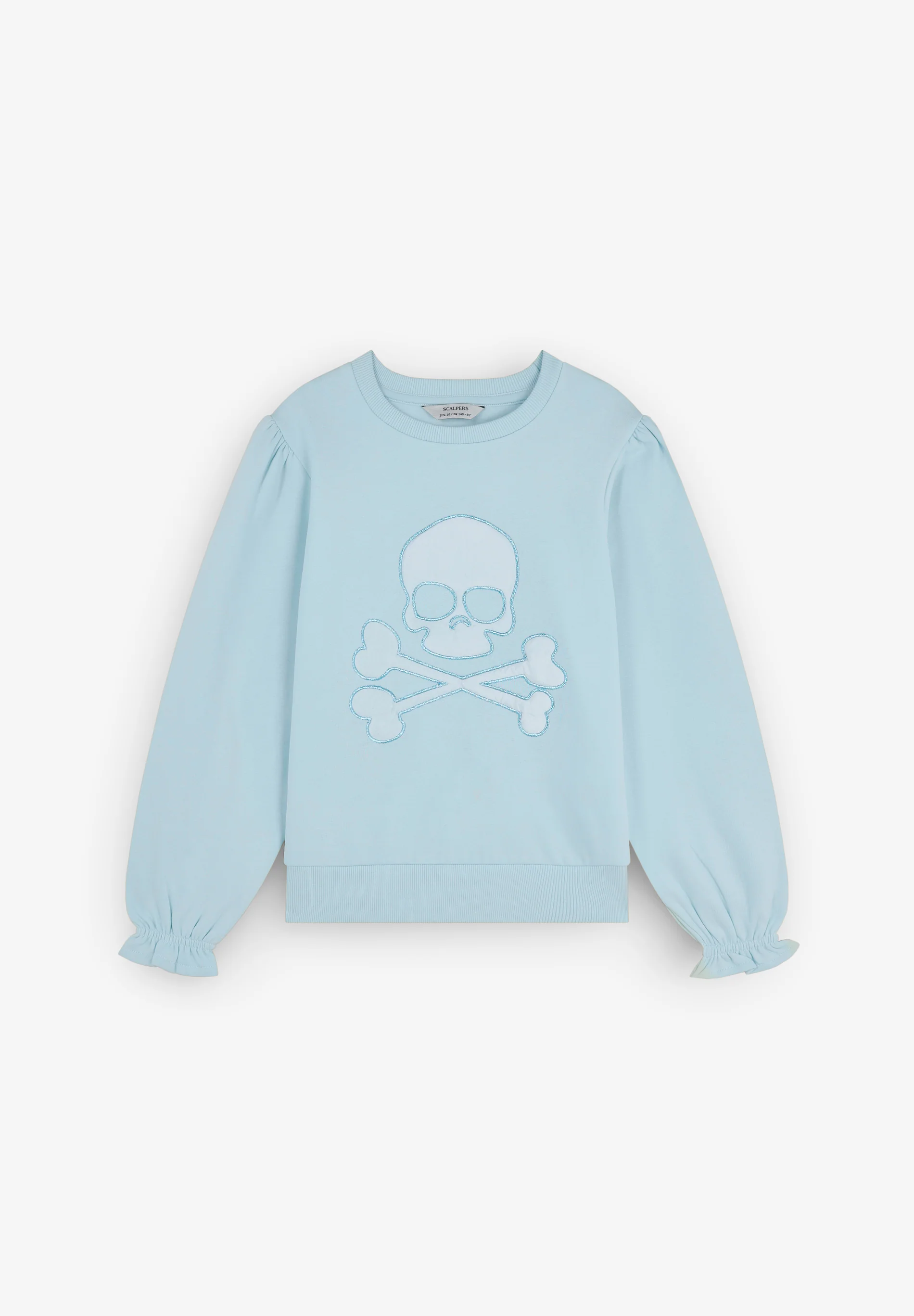 SUDADERA CALAVERA BORDADA