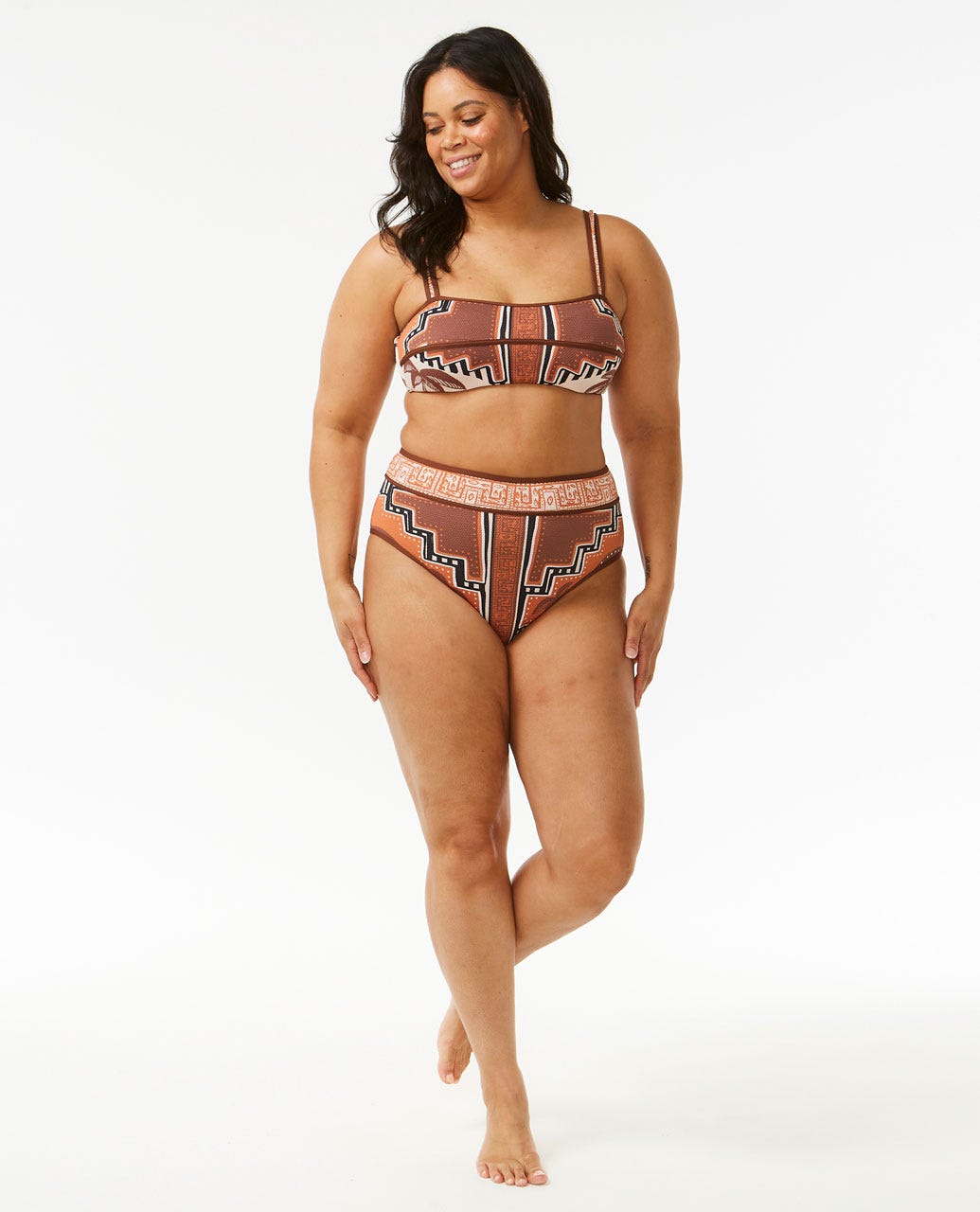 Pacific Dreams D-DD Crop Bikini Top