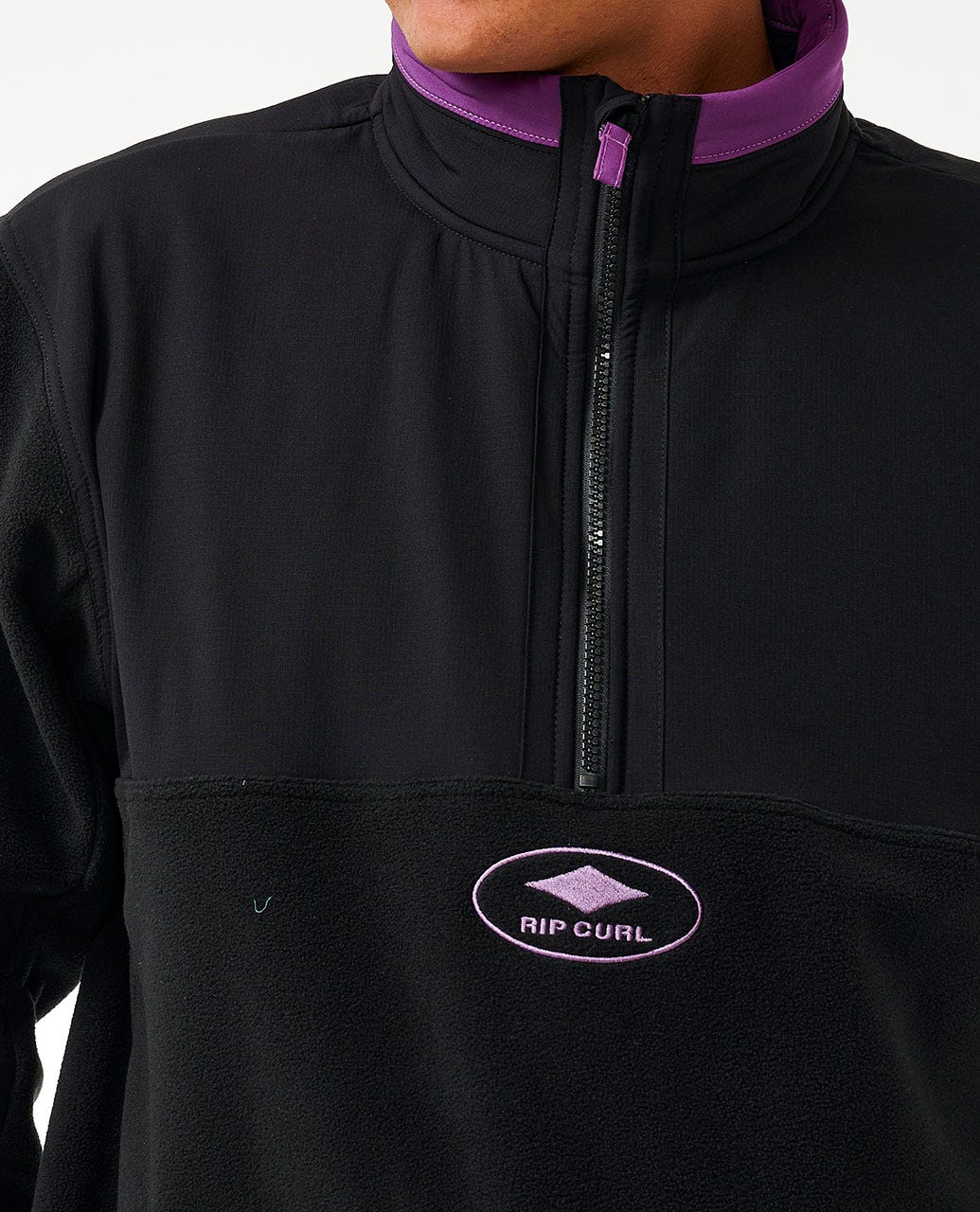 Anti-Series Quality Surf Products 1/4 Zip Crew
