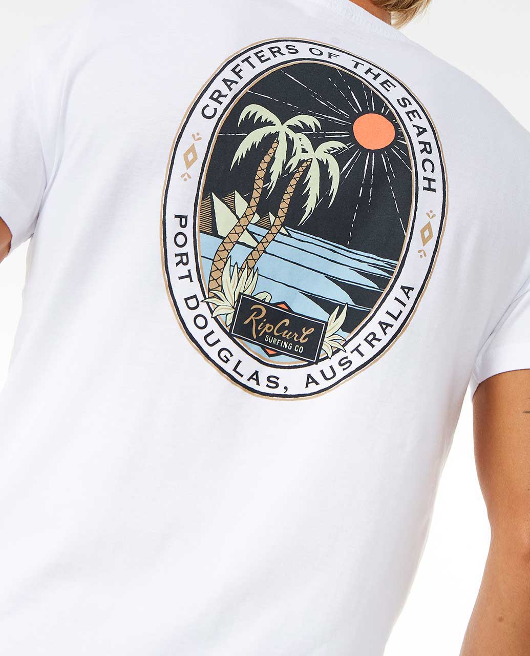 Port Douglas Lines Destination Tee