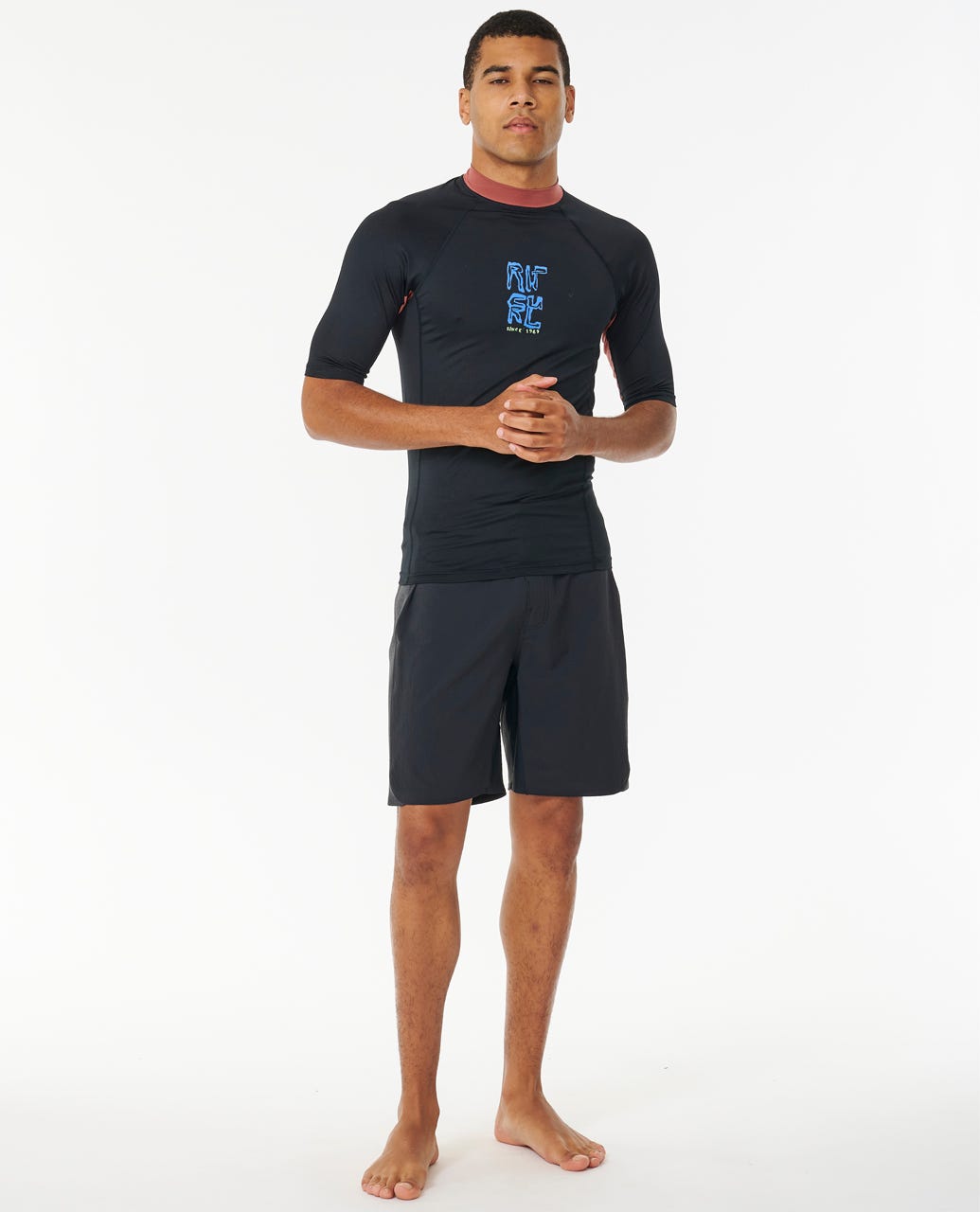 Archive Solid Rock UPF50+ Short Sleeve Rash Vest