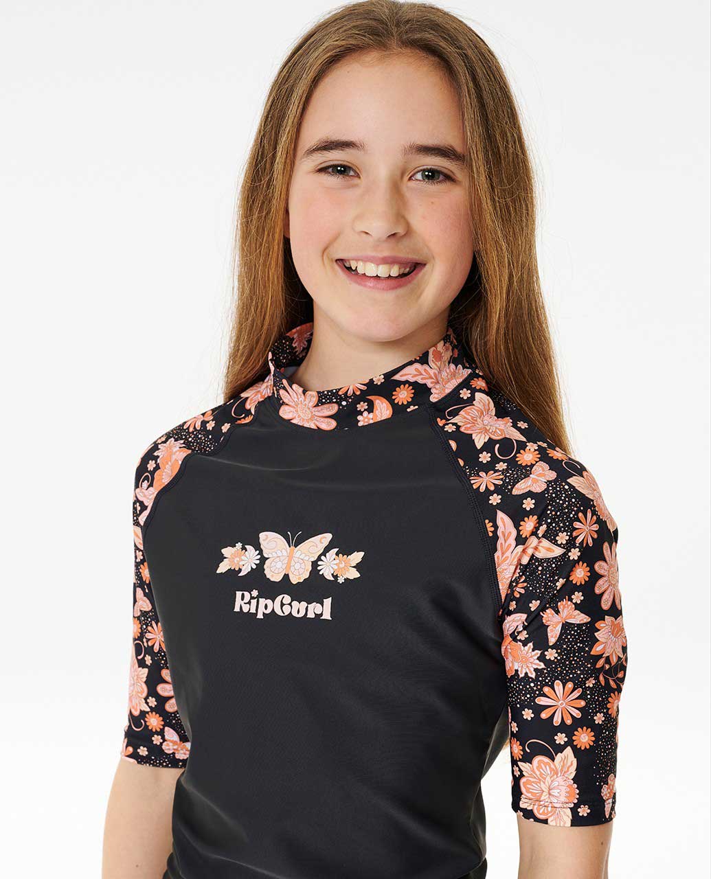 Sun Catchers Short Sleeve 3 Piece Swim Set - Girls (8-16 years)