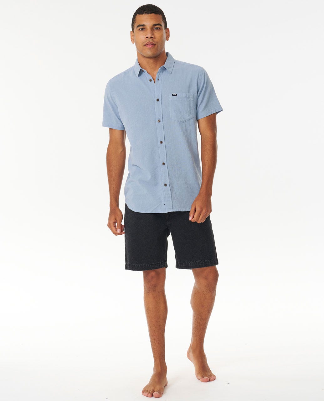 Washed Short Sleeve Shirt