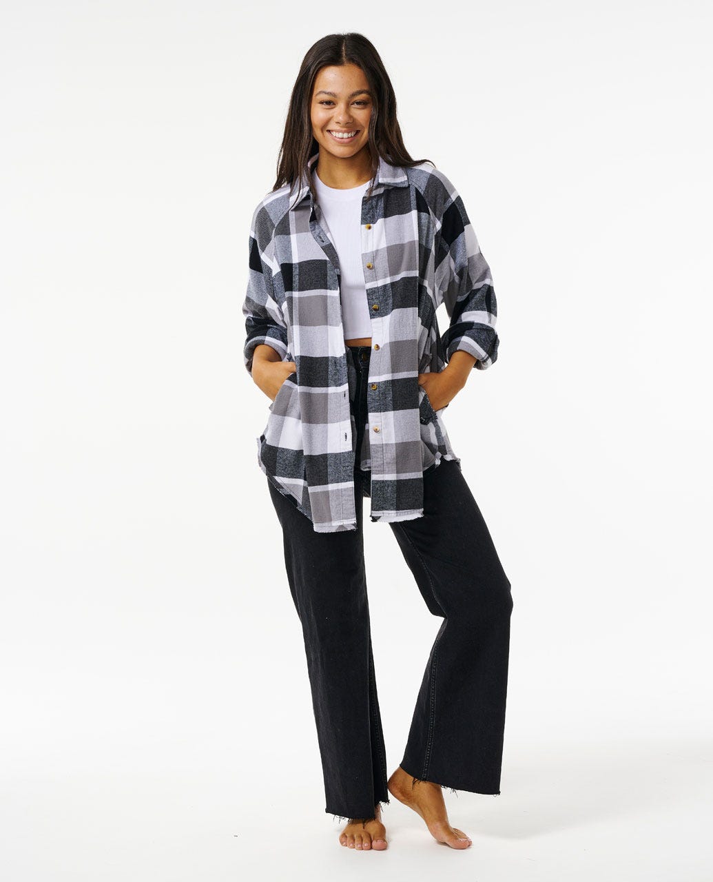 Pacific Dreams Cotton Flannel Shirt