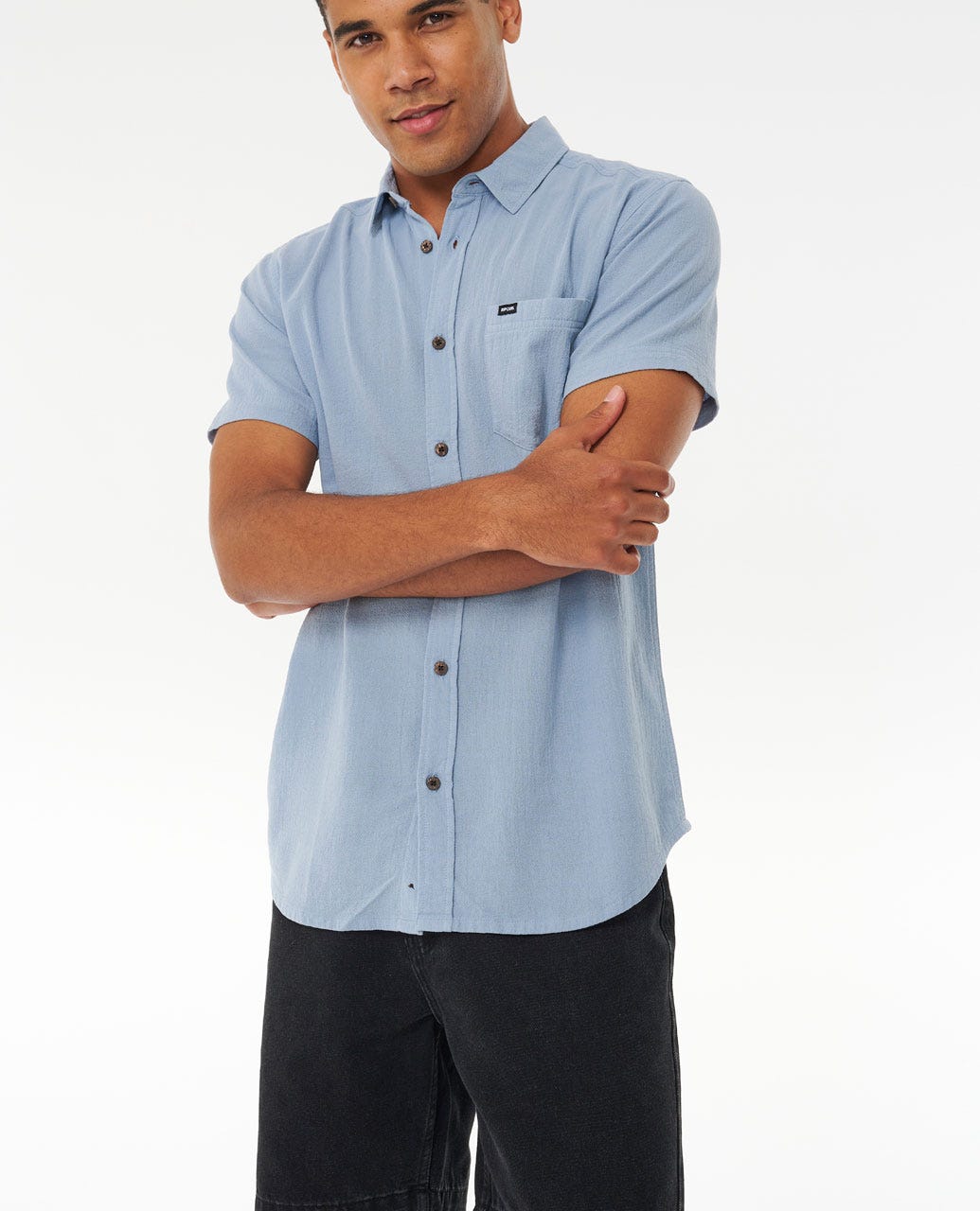 Washed Short Sleeve Shirt