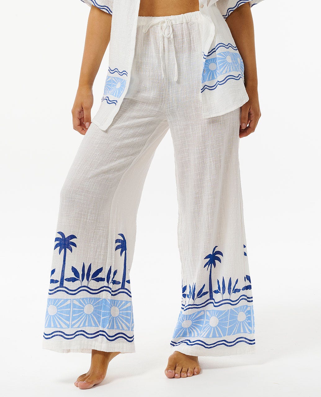 Santorini Sun Printed Pant
