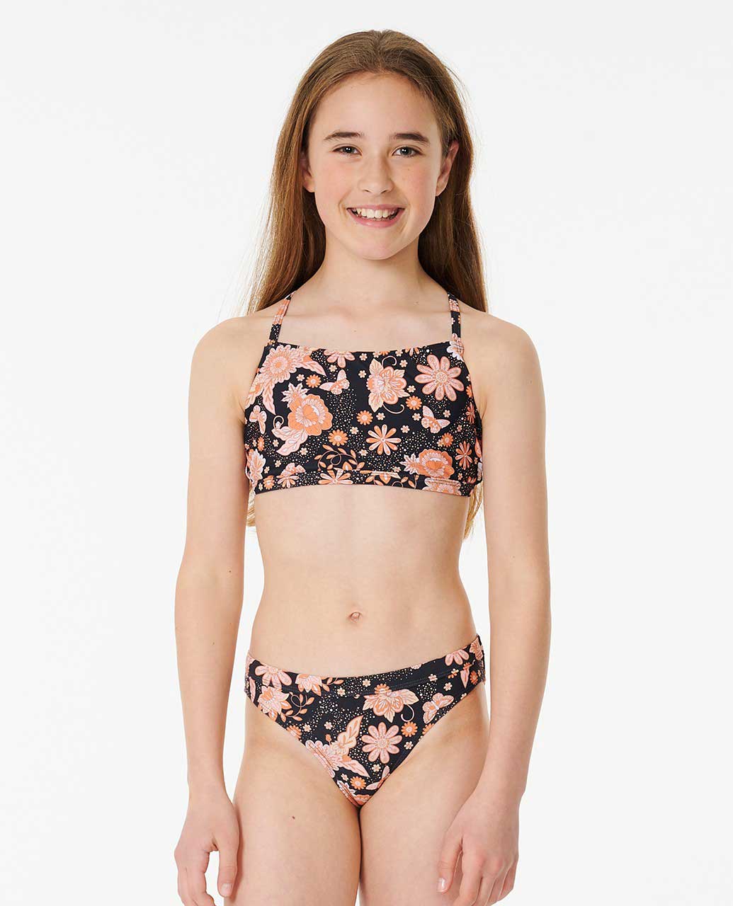 Sun Catchers Short Sleeve 3 Piece Swim Set - Girls (8-16 years)