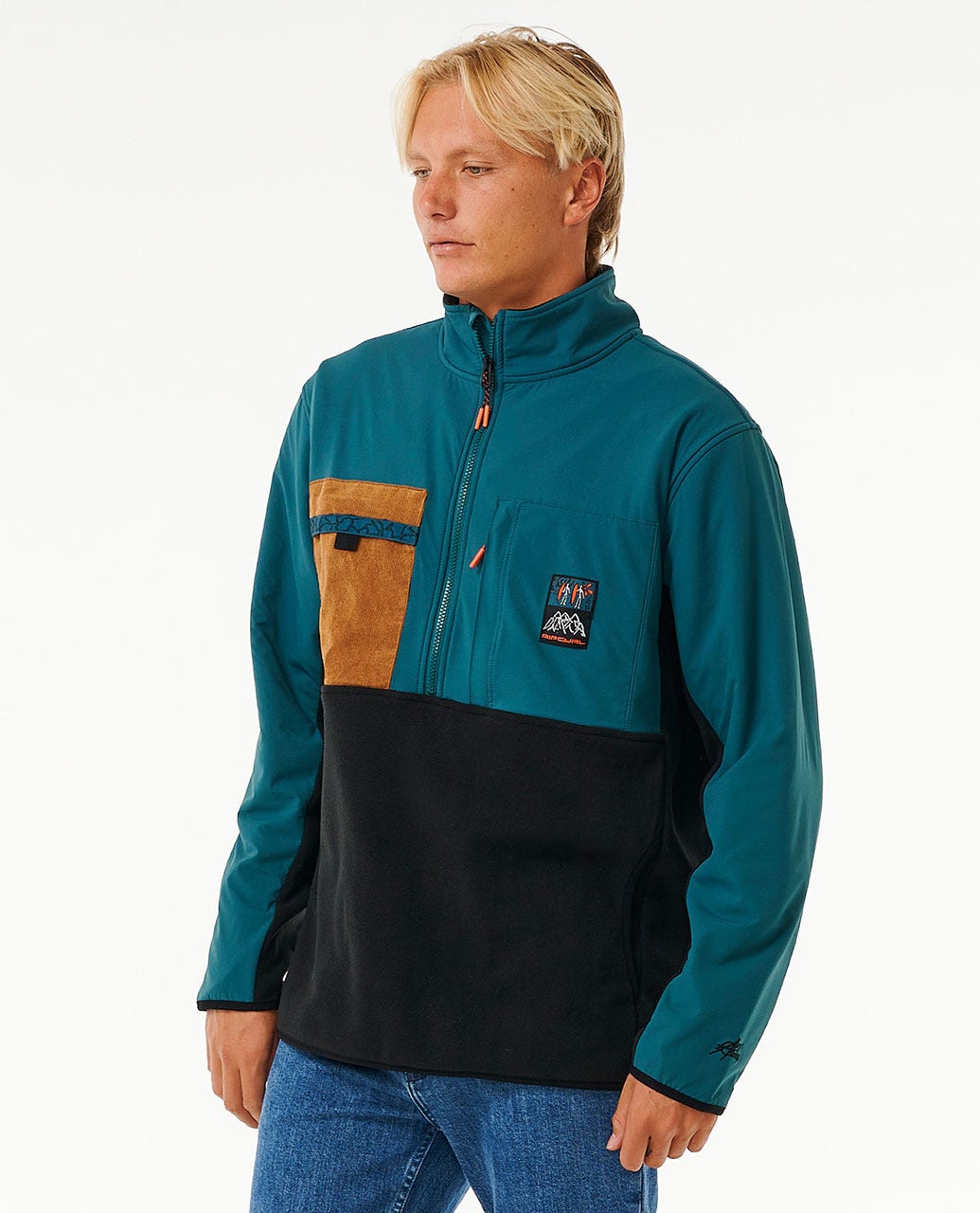 Anti-Series Journey 1/2 Zip Crew