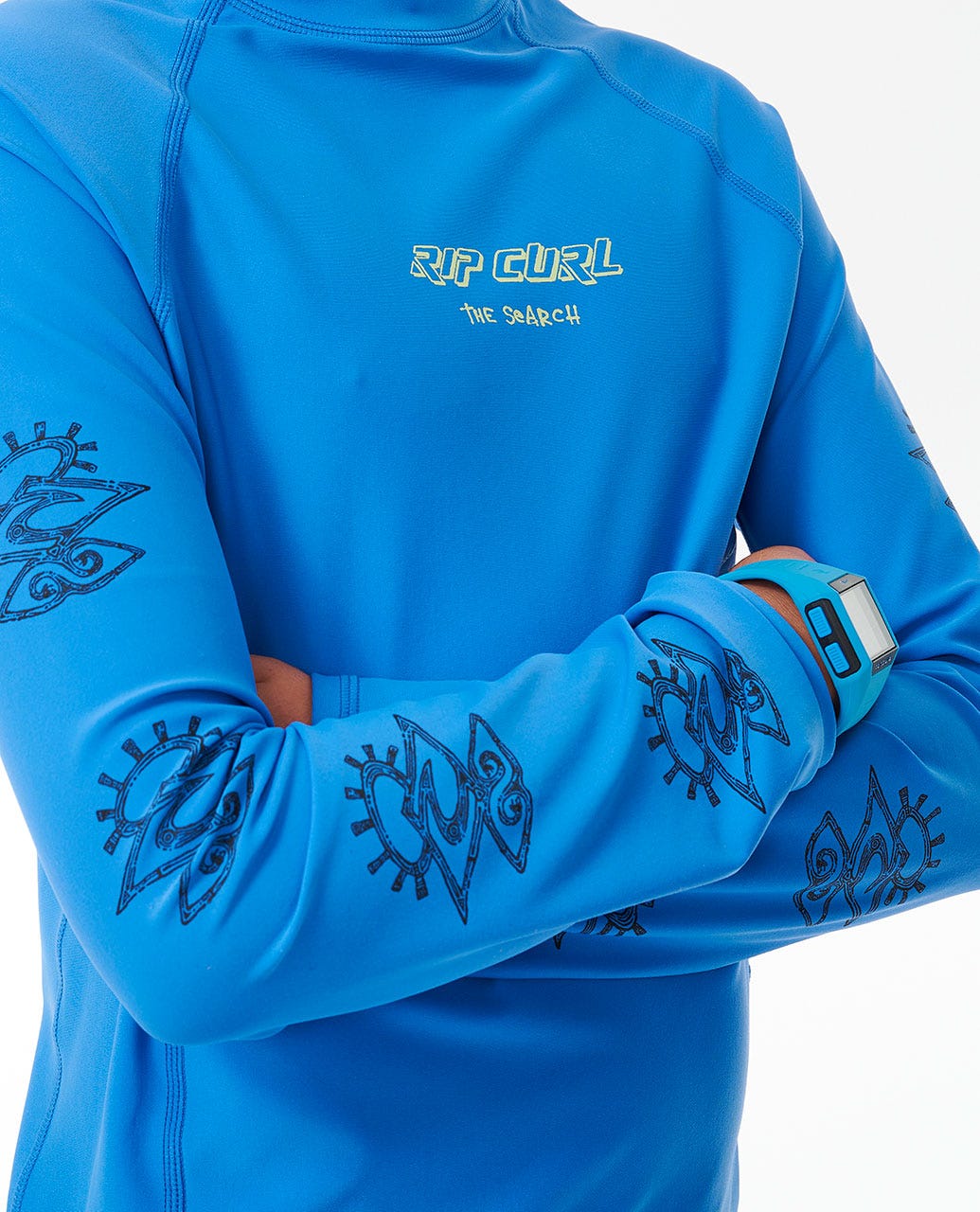 Shred Rock UPF50+ Long Sleeve Rash Vest - Boys (8-16 years)