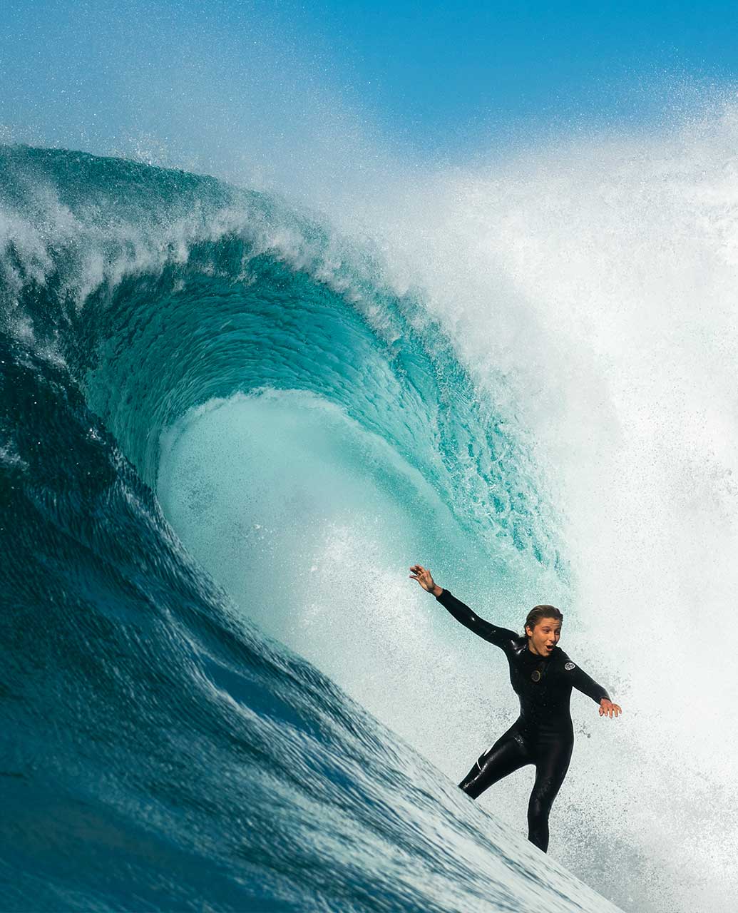 Women's E7 Flashbomb Heat Seeker 4/3 Zip Free Wetsuit