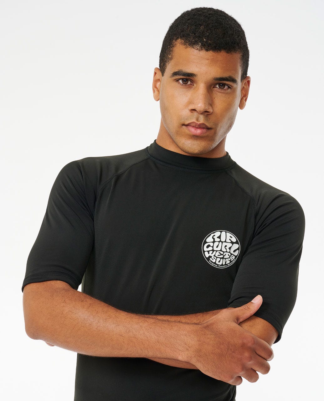 Icons UPF50+ Brushed Short Sleeve Rash Vest