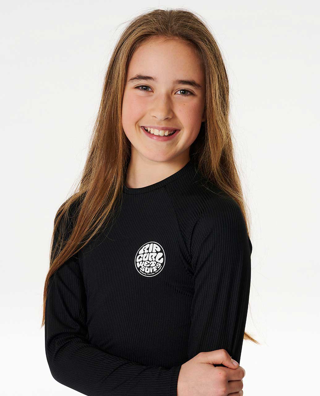 Premium Rib One Piece Boyleg Rash Vest - Girls (8-16 years)