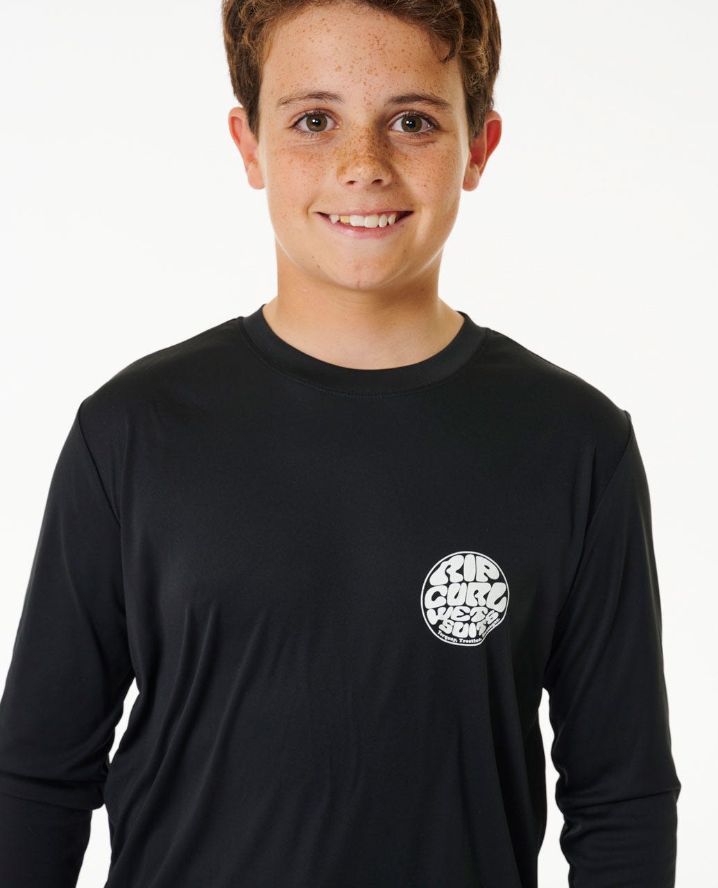Icons Surflite UV Long Sleeve Rash Vest - Boys (8-16 years)