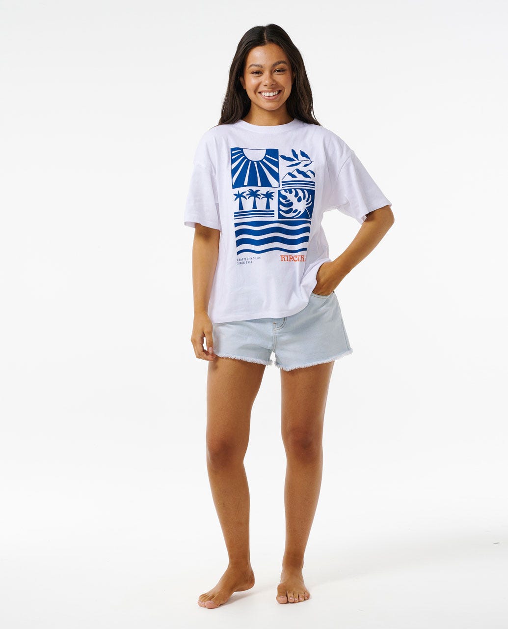 Santorini Sun Heritage Tee
