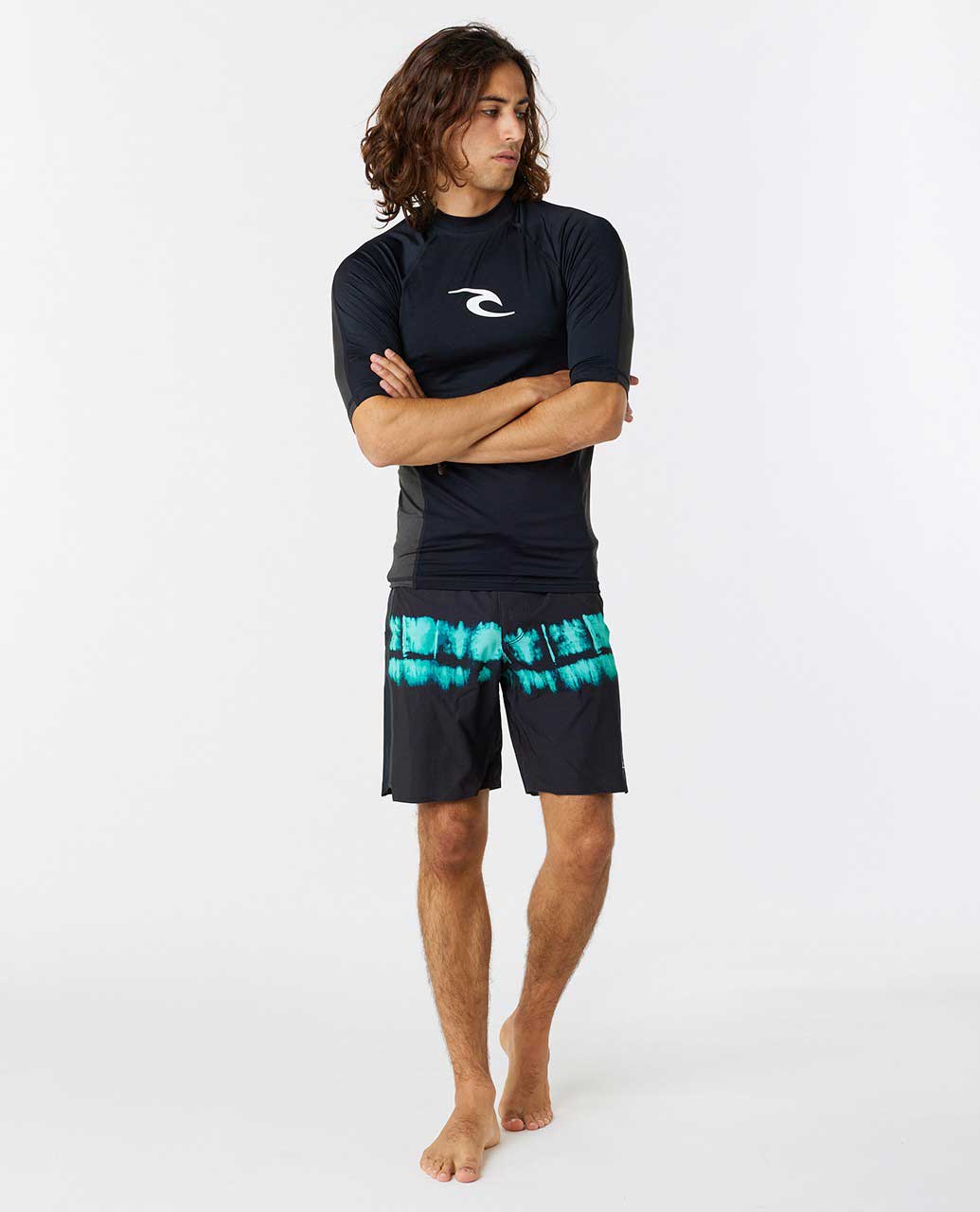 Waves UV Short Sleeve Rash Vest