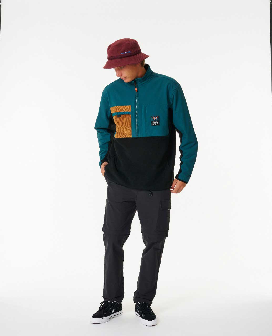 Anti-Series Journey 1/2 Zip Crew