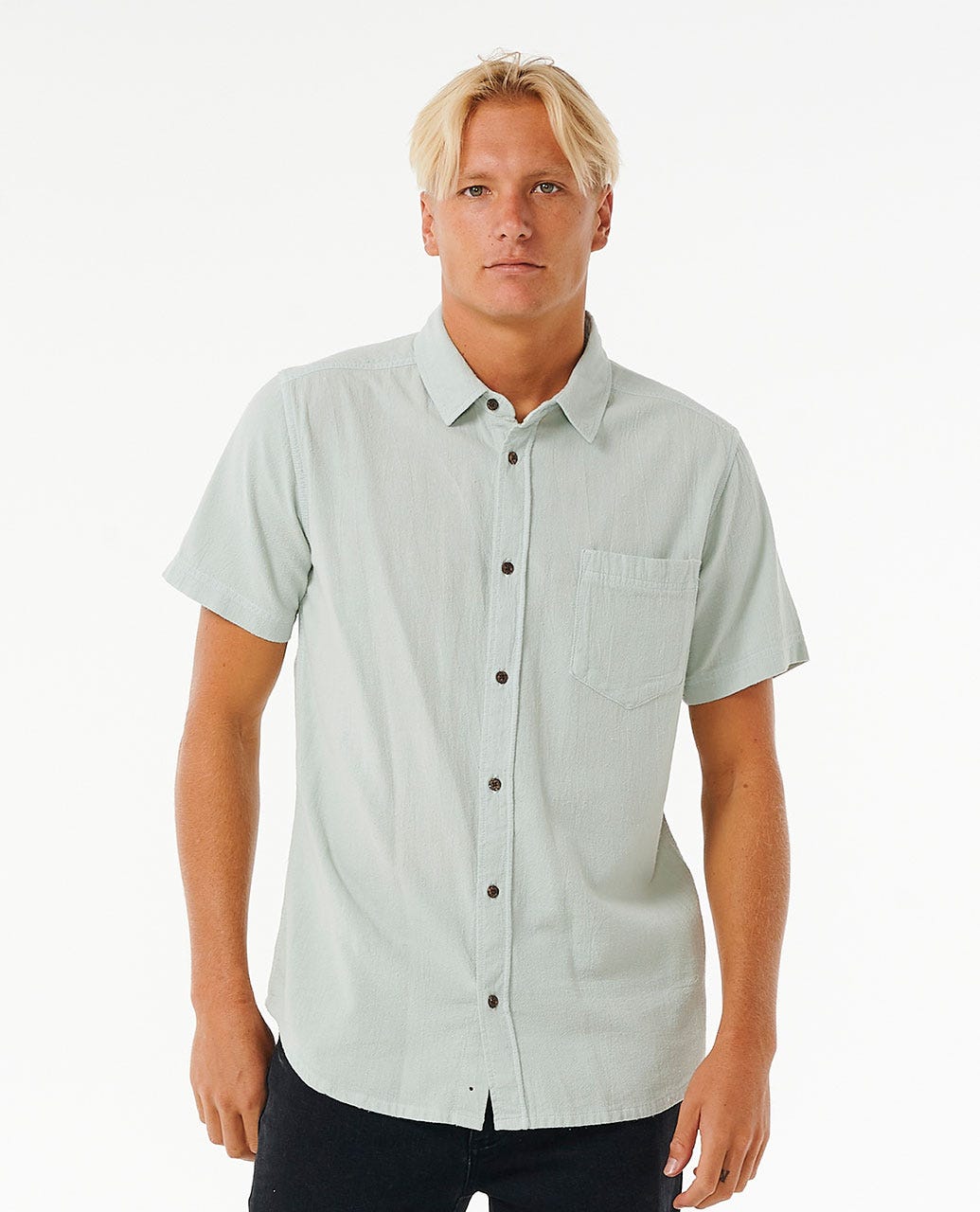 Washed Short Sleeve Shirt