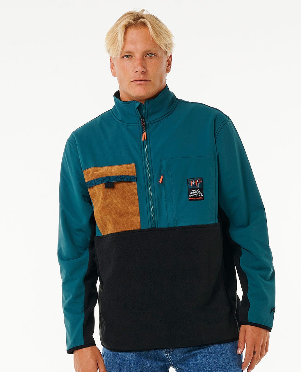 Anti-Series Journey 1/2 Zip Crew