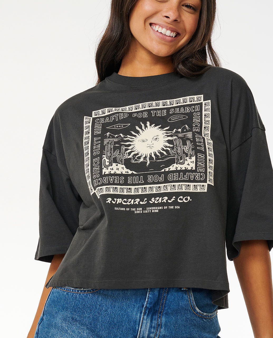 Crafted Heritage Crop Tee