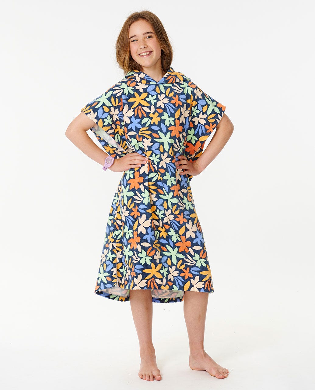 Mixed Hooded Towel - Girls (8-14 years)