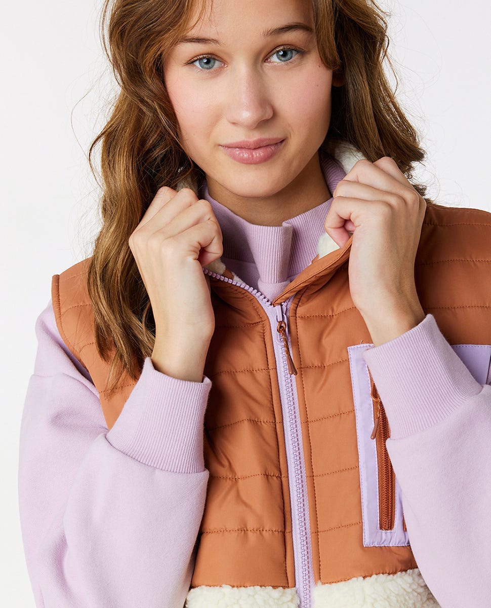 Anti-Series Anoeta Sleeveless Zip Fleece