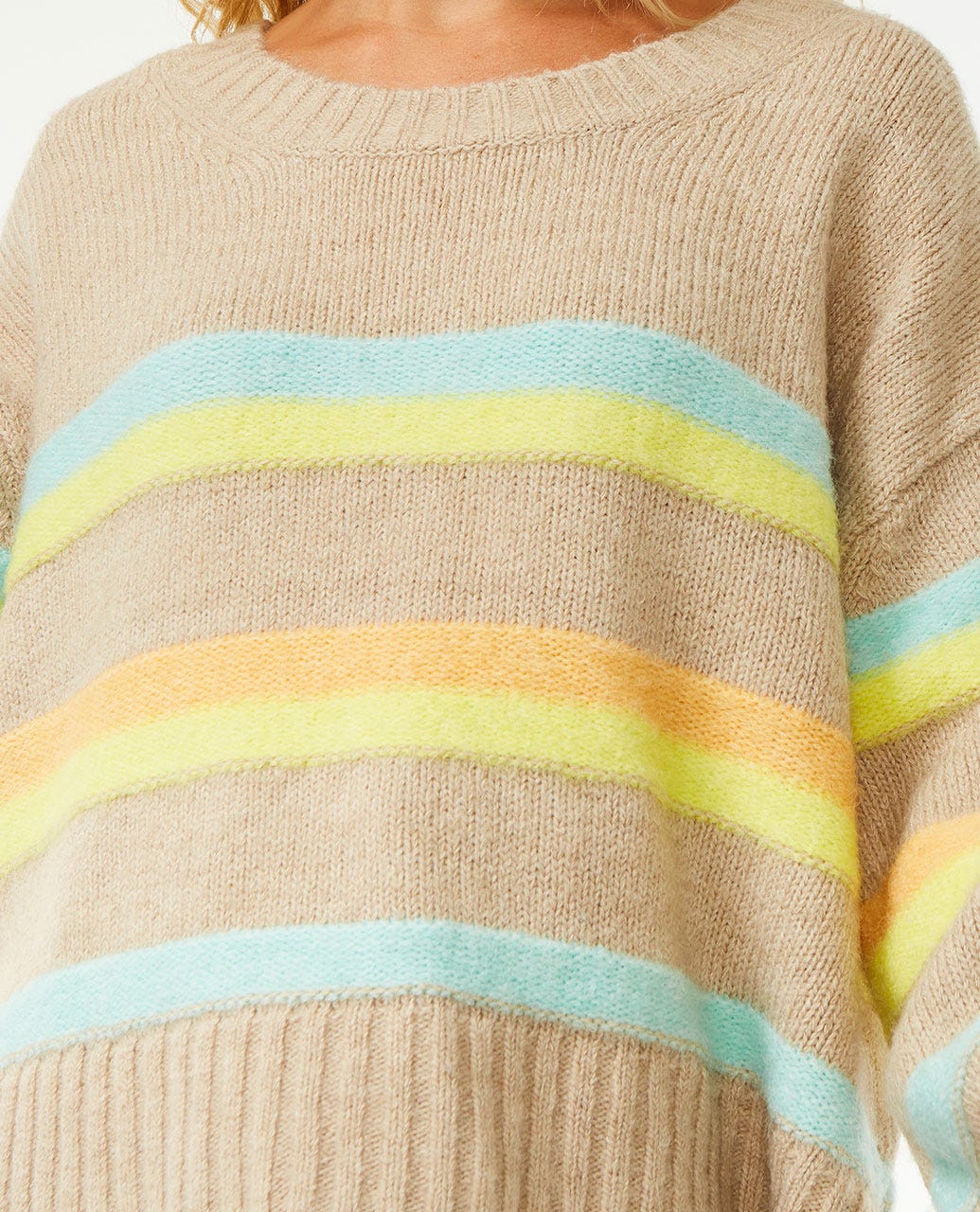 Sea Of Dreams Striped Sweater