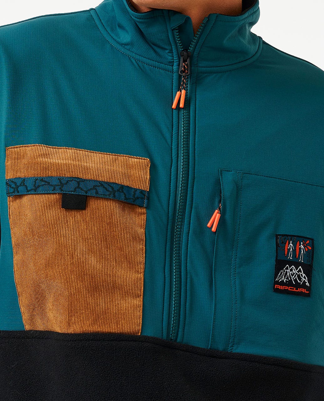 Anti-Series Journey 1/2 Zip Crew