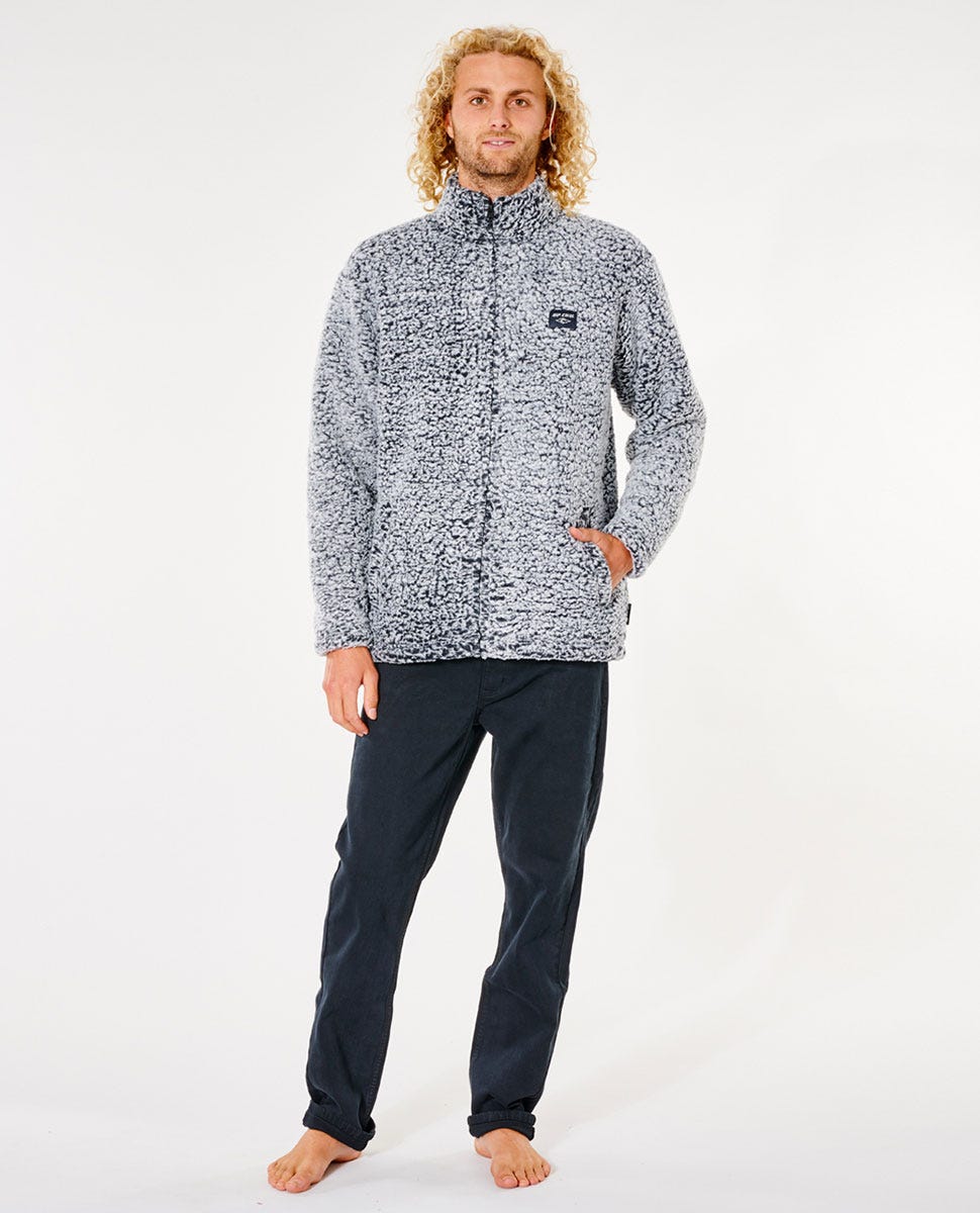 Dark n Stormy Zip Thru Polar Fleece