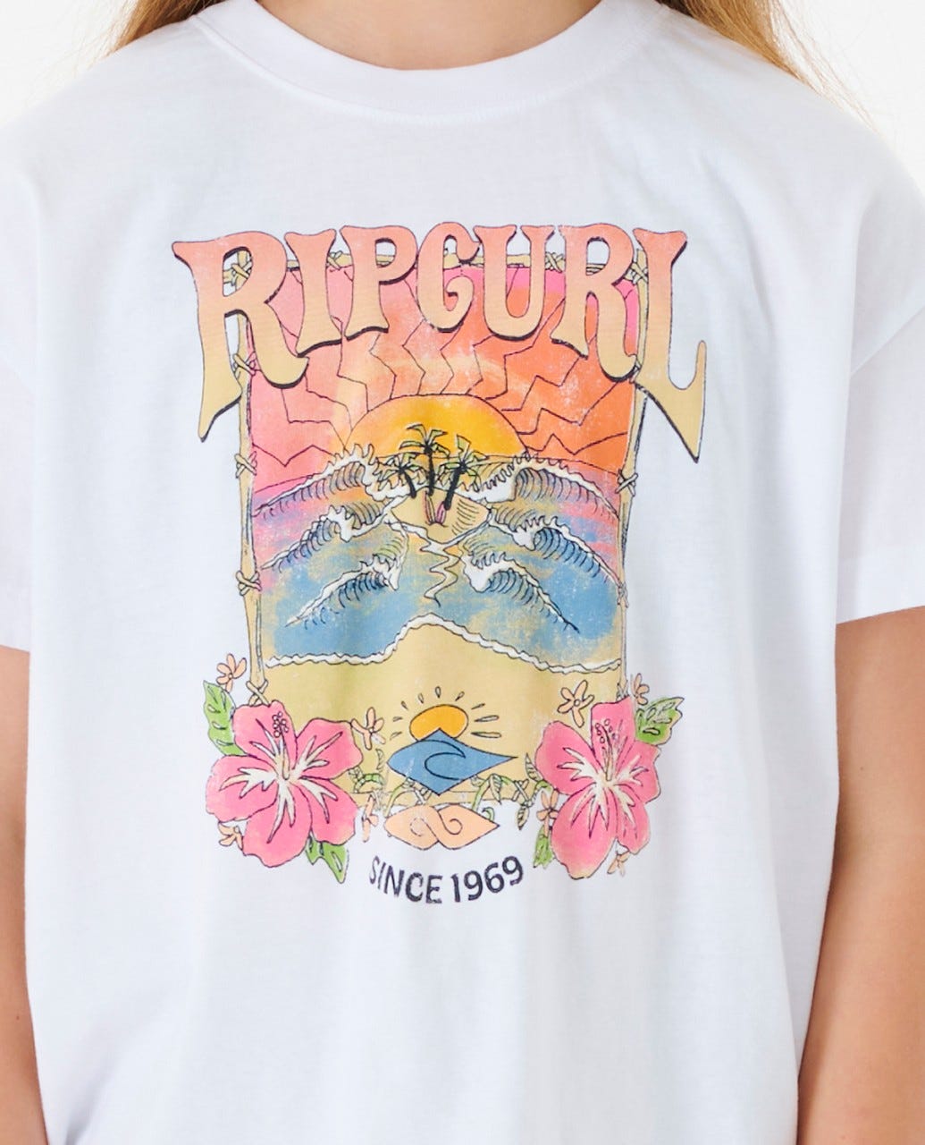 Barrelled Crop Tee - Girls (8-14 years)