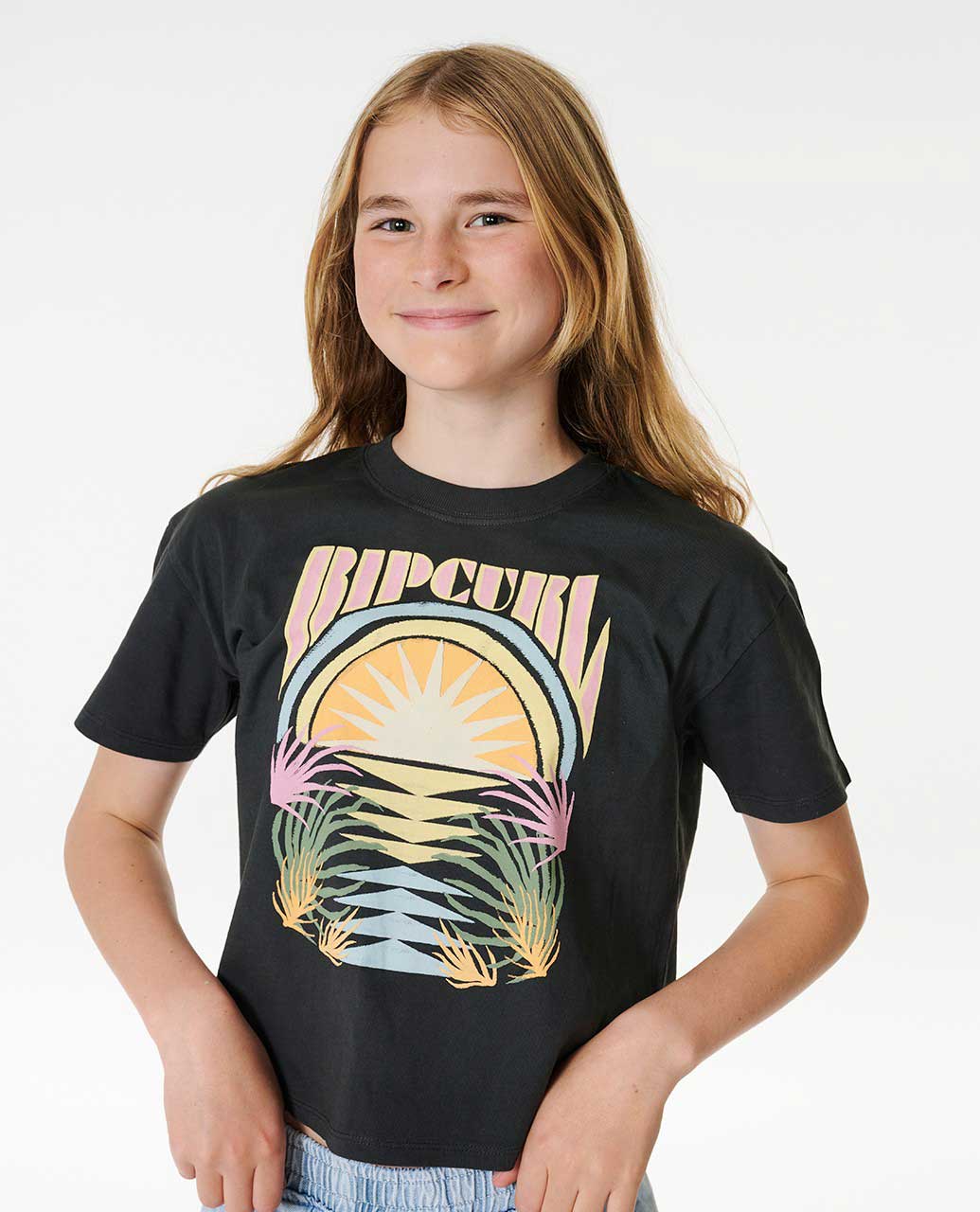 Glow Heritage Crop Tee - Girls (8-14 years)