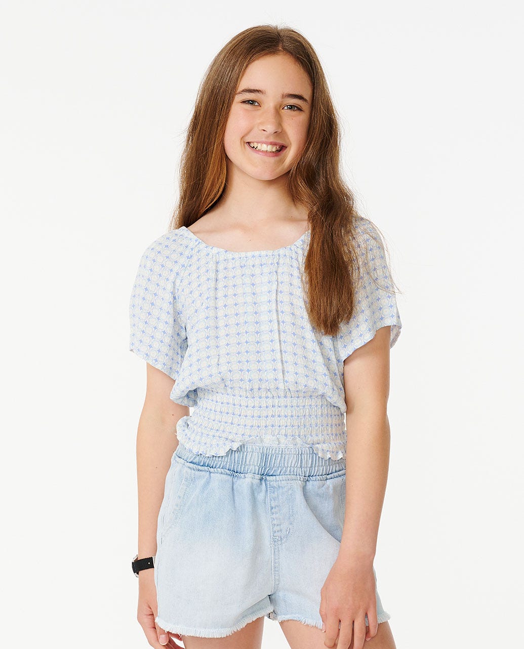 Sun Check Pretty Top - Girls (8-14 years)