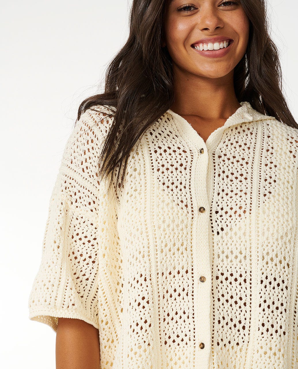 Pacific Dreams Crochet Shirt