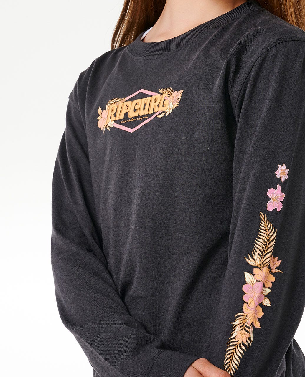 Hidden Tropic Long Sleeve Tee - Girls (8-14 years)