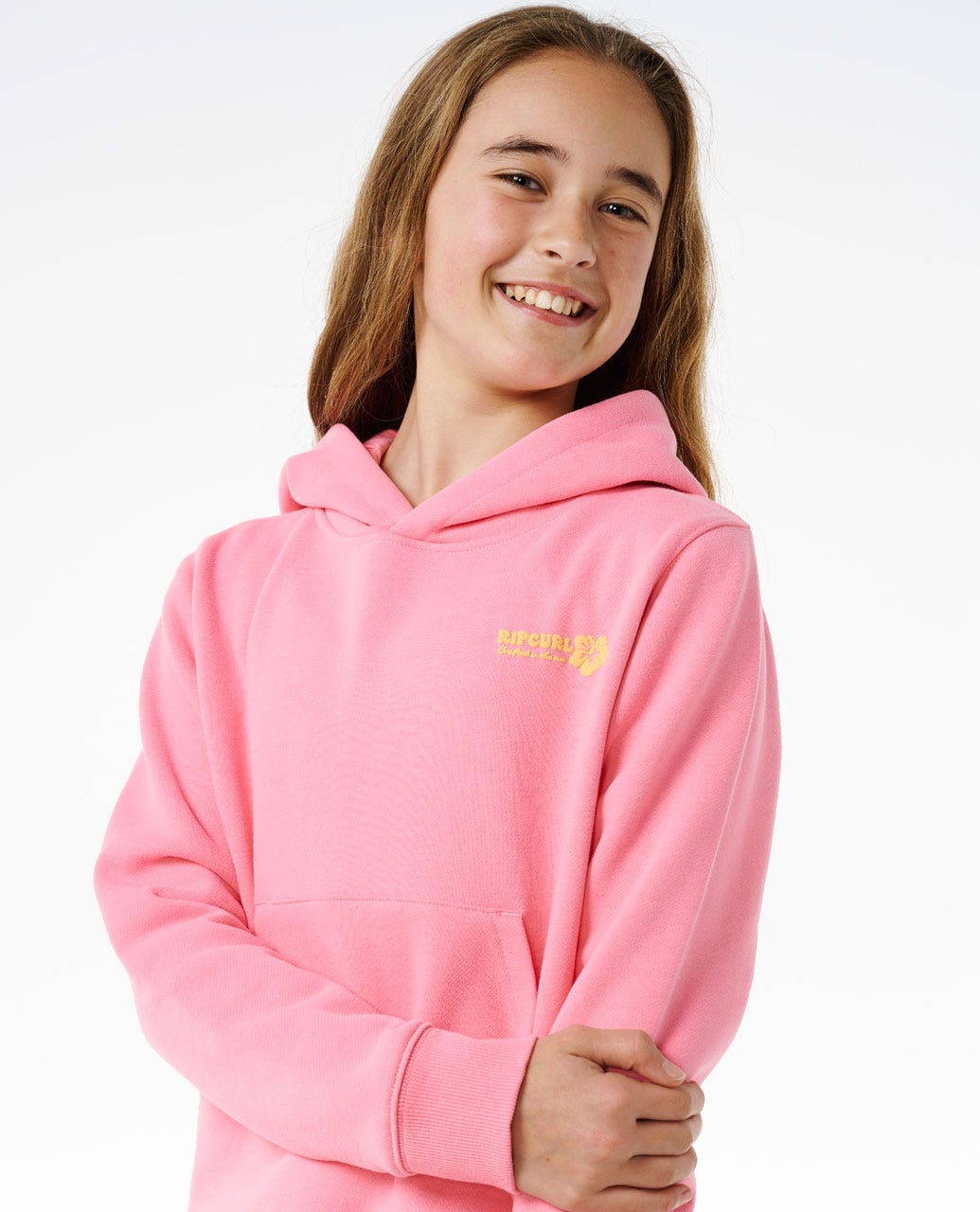Hibiscus Heat Logo Hood - Girls (8-14 years)